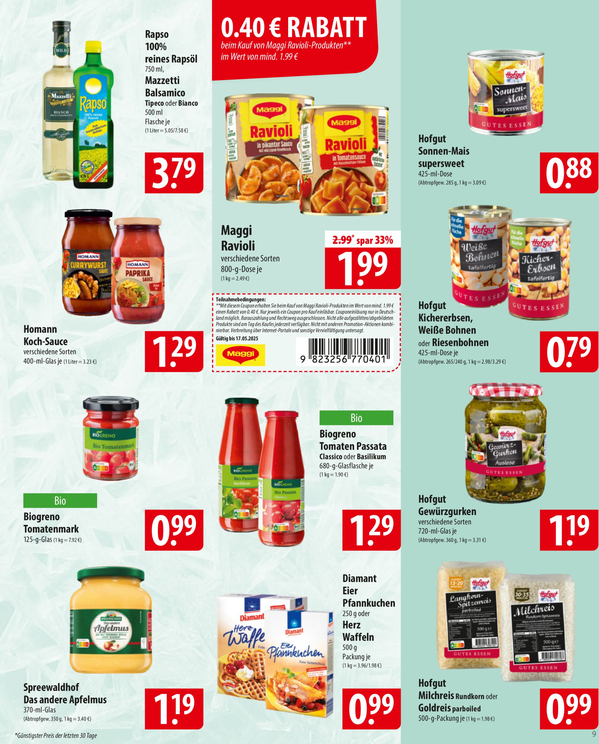 famila-nordost - Famila Nordost-Prospekt gültig von 12.05. bis 17.05. - page: 9