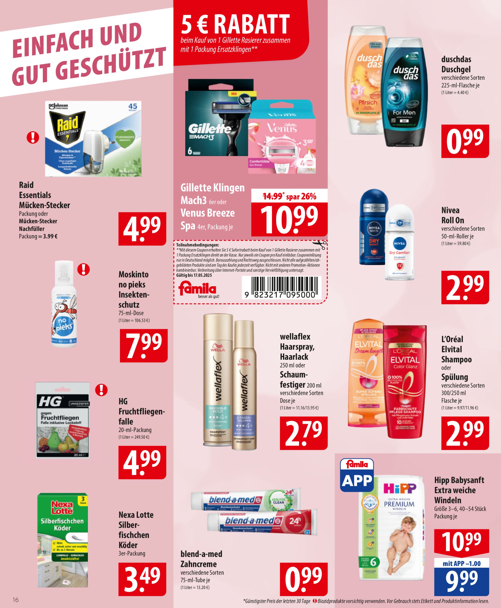 famila-nordost - Famila Nordost-Prospekt gültig von 12.05. bis 17.05. - page: 16