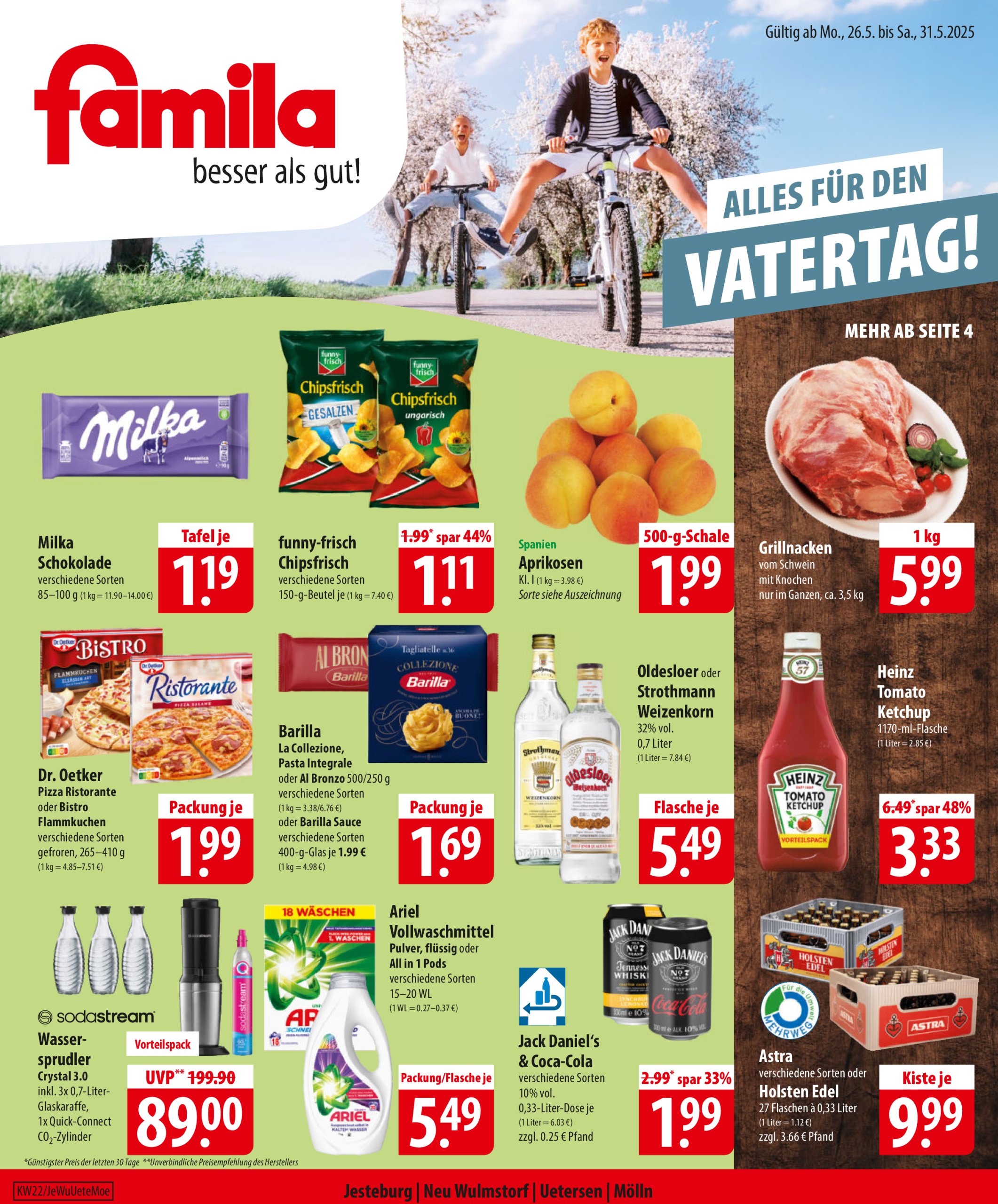 famila-nordost - Famila Nordost-Prospekt gültig von 26.05. bis 31.05.