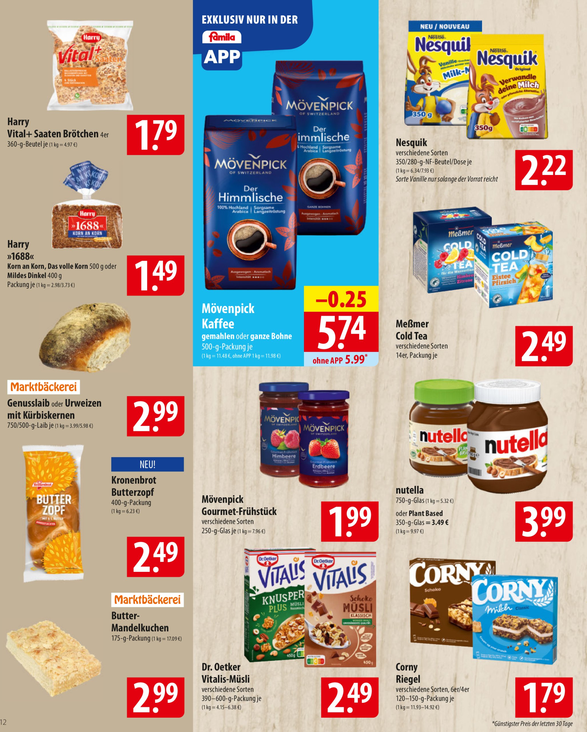 famila-nordost - Famila Nordost-Prospekt gültig von 02.06. bis 07.06. - page: 12