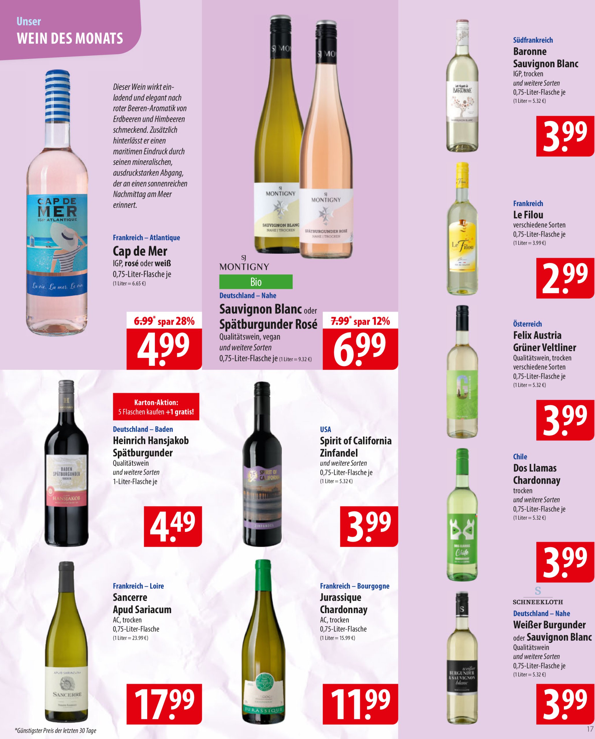 famila-nordost - Famila Nordost-Prospekt gültig von 02.06. bis 07.06. - page: 17
