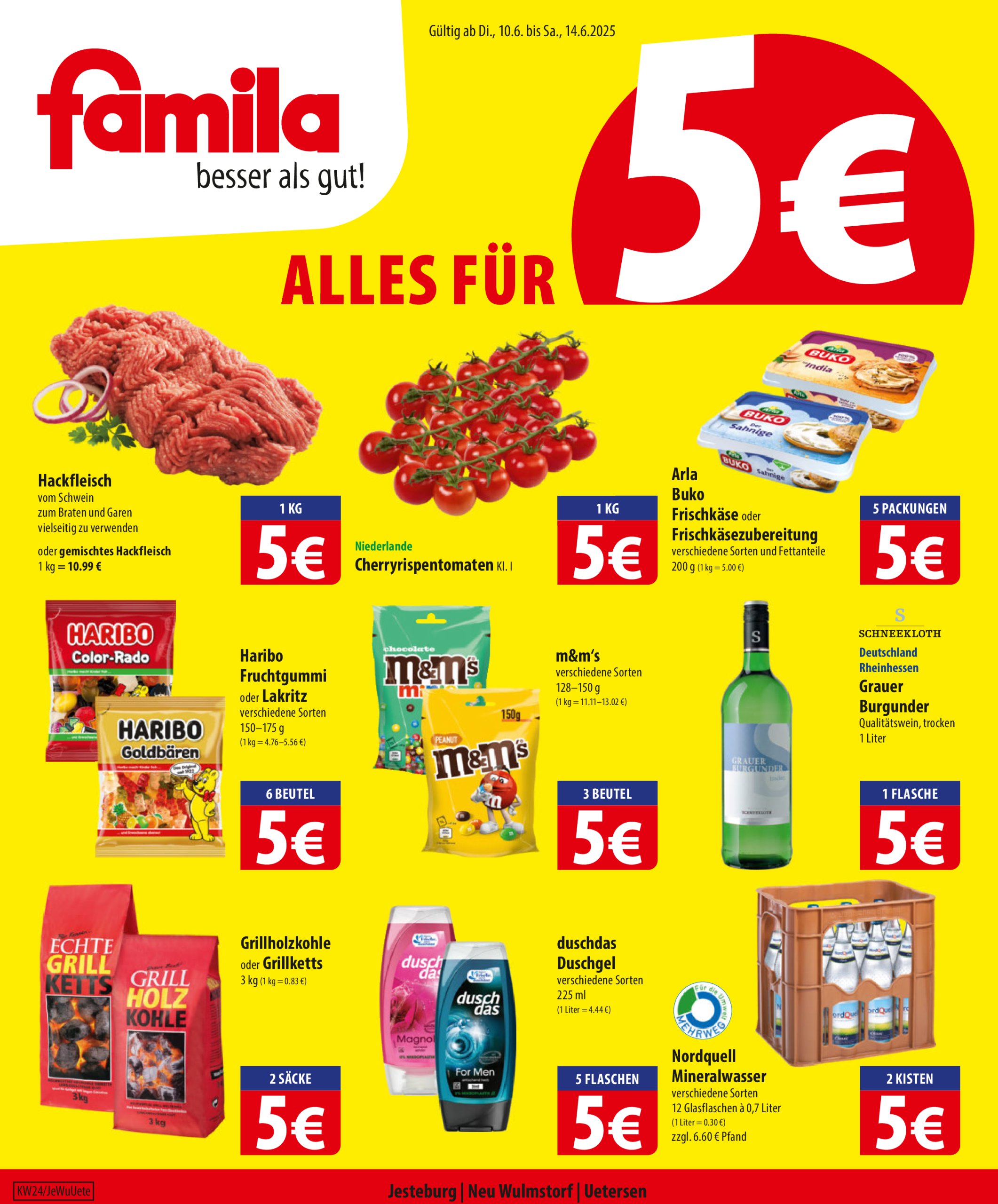 famila-nordost - Famila Nordost-Prospekt gültig vom 09.06. bis 14.06. - page: 1