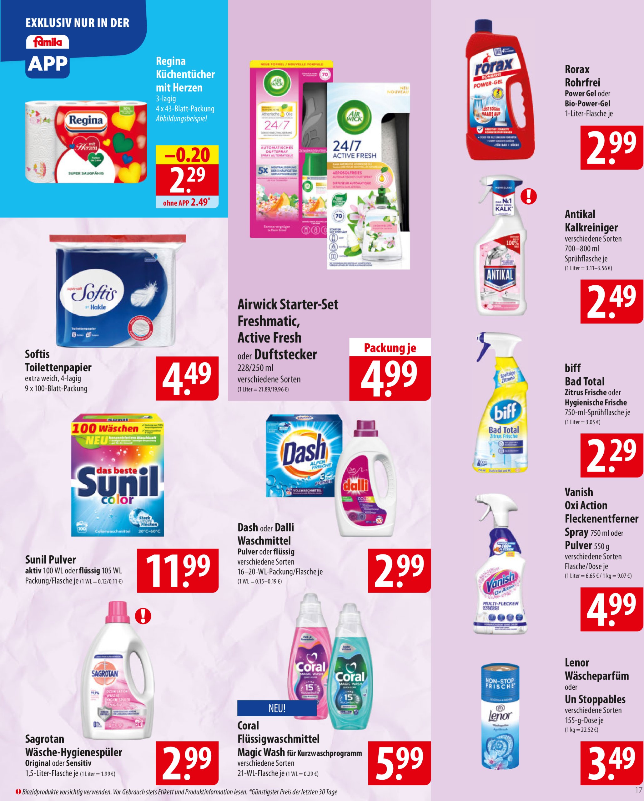 famila-nordost - Famila Nordost-Prospekt gültig vom 09.06. bis 14.06. - page: 17
