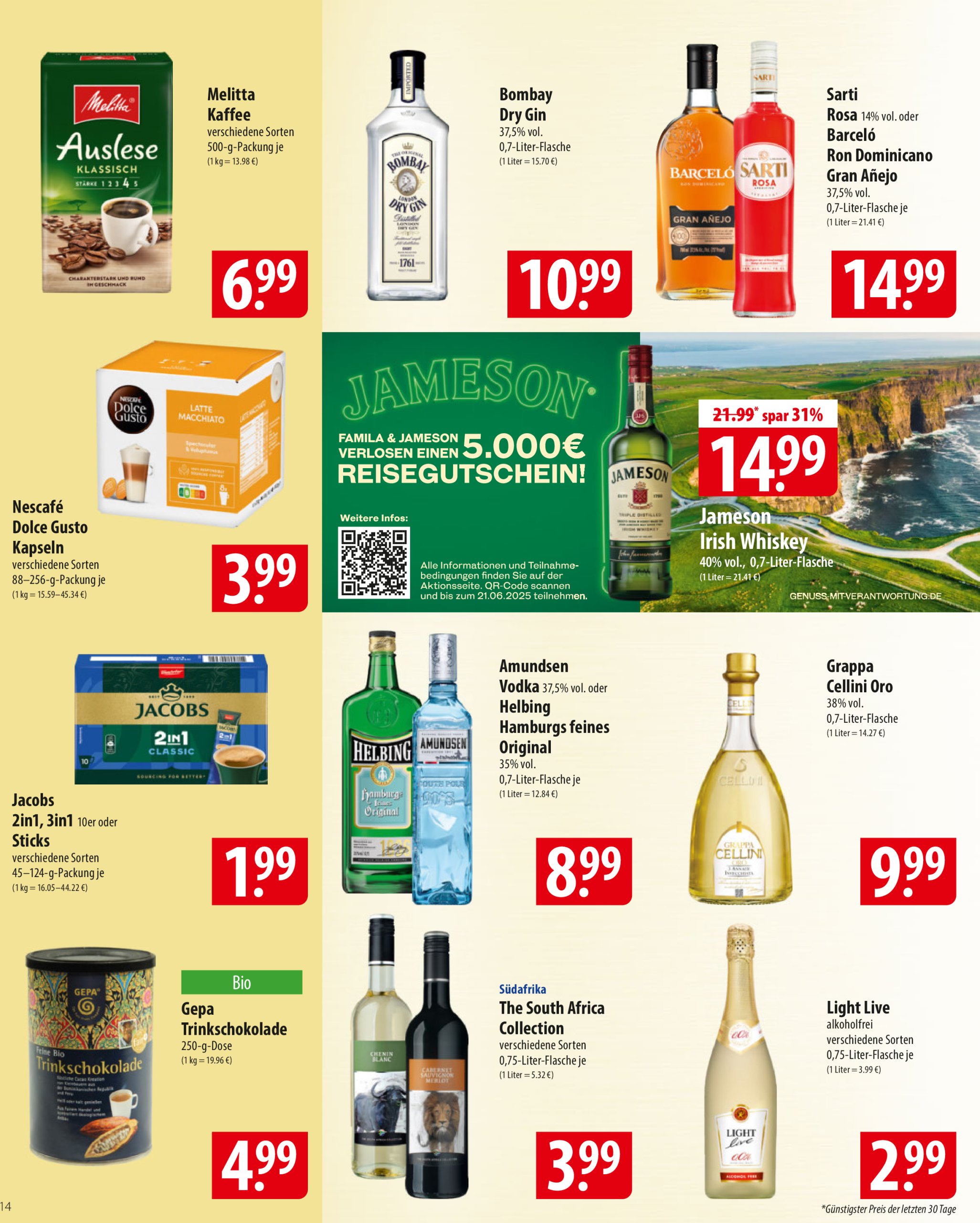 famila-nordost - Famila Nordost-Prospekt gültig vom 09.06. bis 14.06. - page: 14