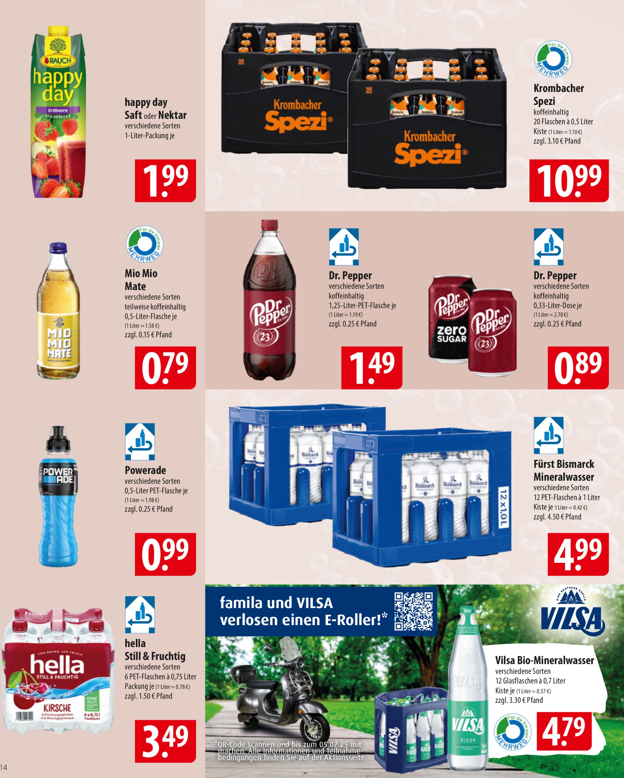 famila-nordost - Famila Nordost-Prospekt gültig vom 23.06. bis 28.06. - page: 14