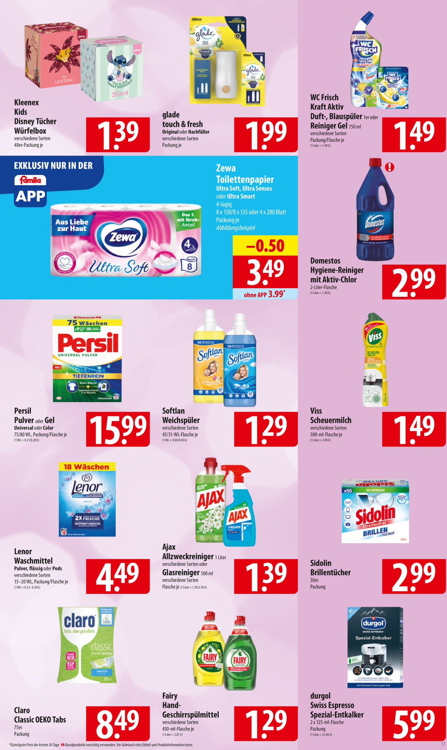 famila-nordost - Famila Nordost-Prospekt gültig vom 30.06. bis 05.07. - page: 17