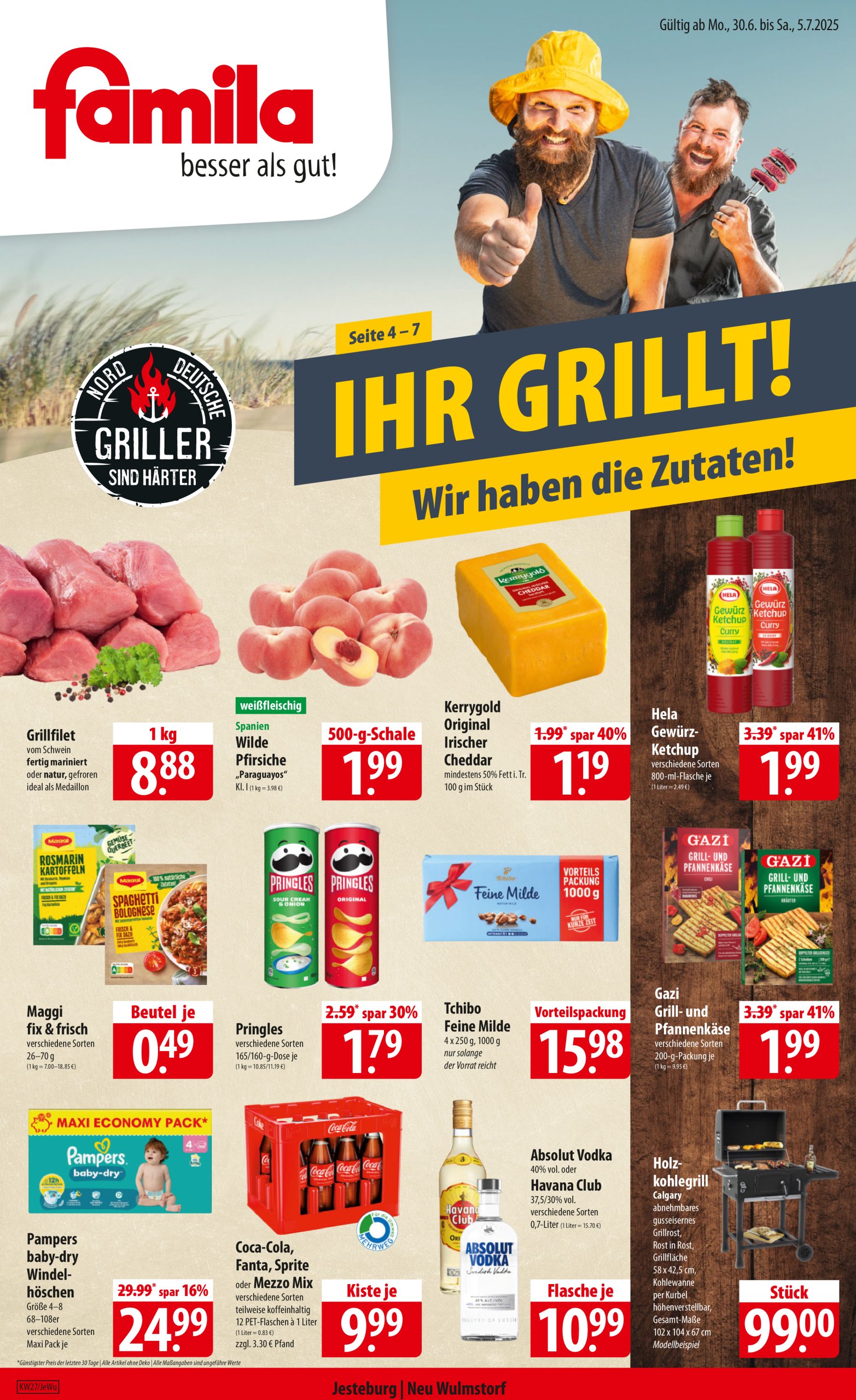 famila-nordost - Famila Nordost-Prospekt gültig vom 30.06. bis 05.07.