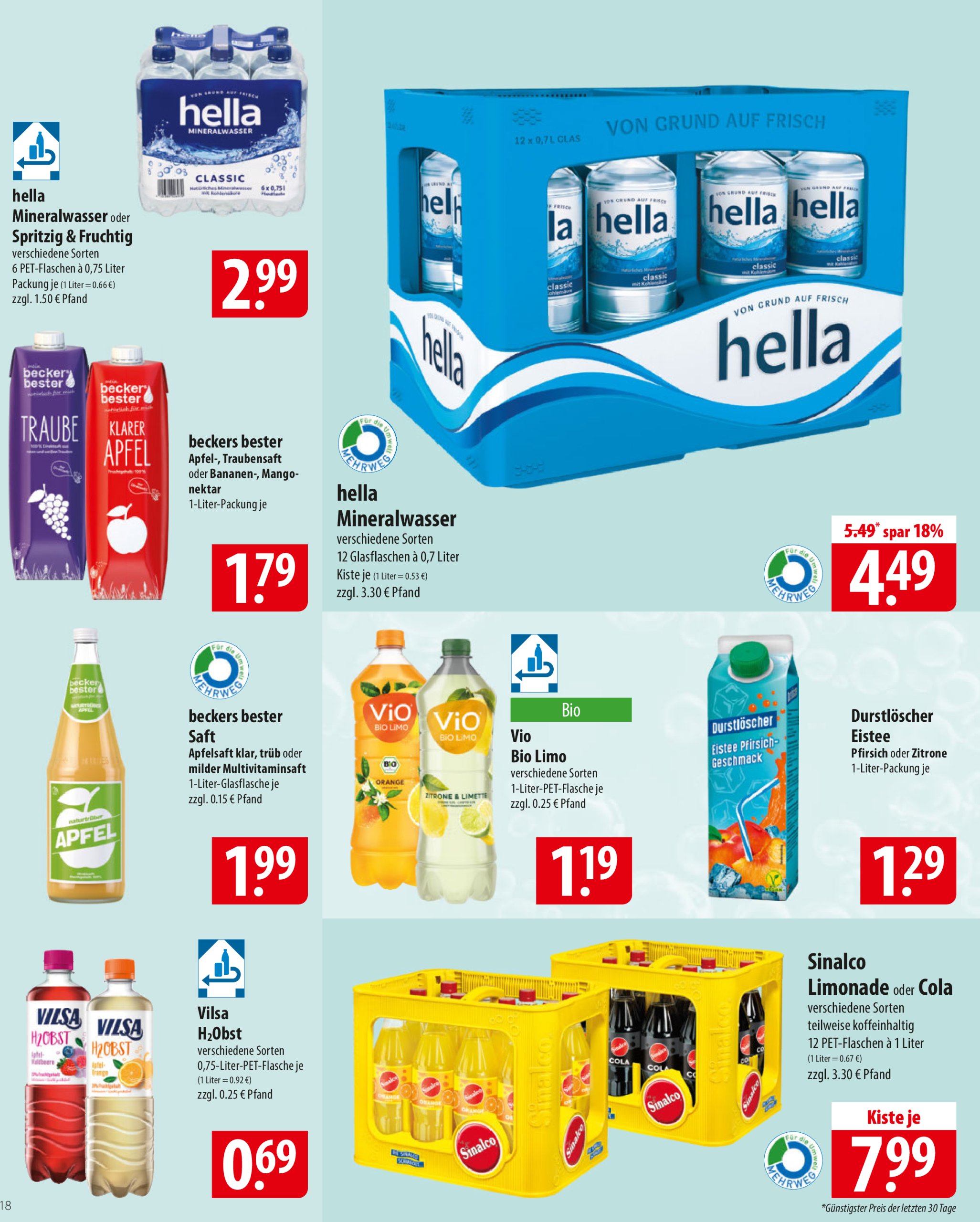famila-nordost - Famila Nordost-Prospekt gültig vom 21.07. bis 26.07. - page: 18