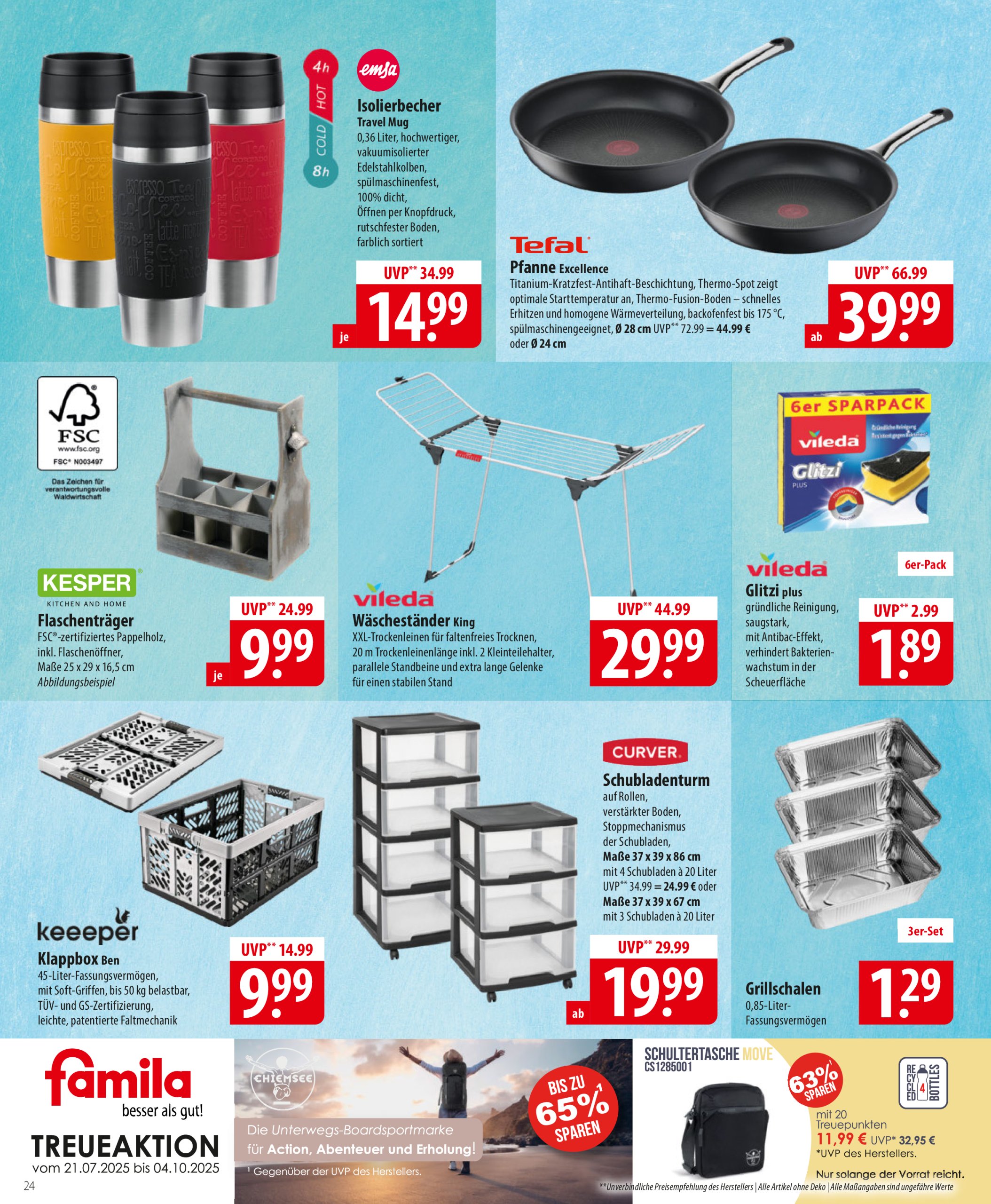 famila-nordost - Famila Nordost-Prospekt gültig vom 21.07. bis 26.07. - page: 24