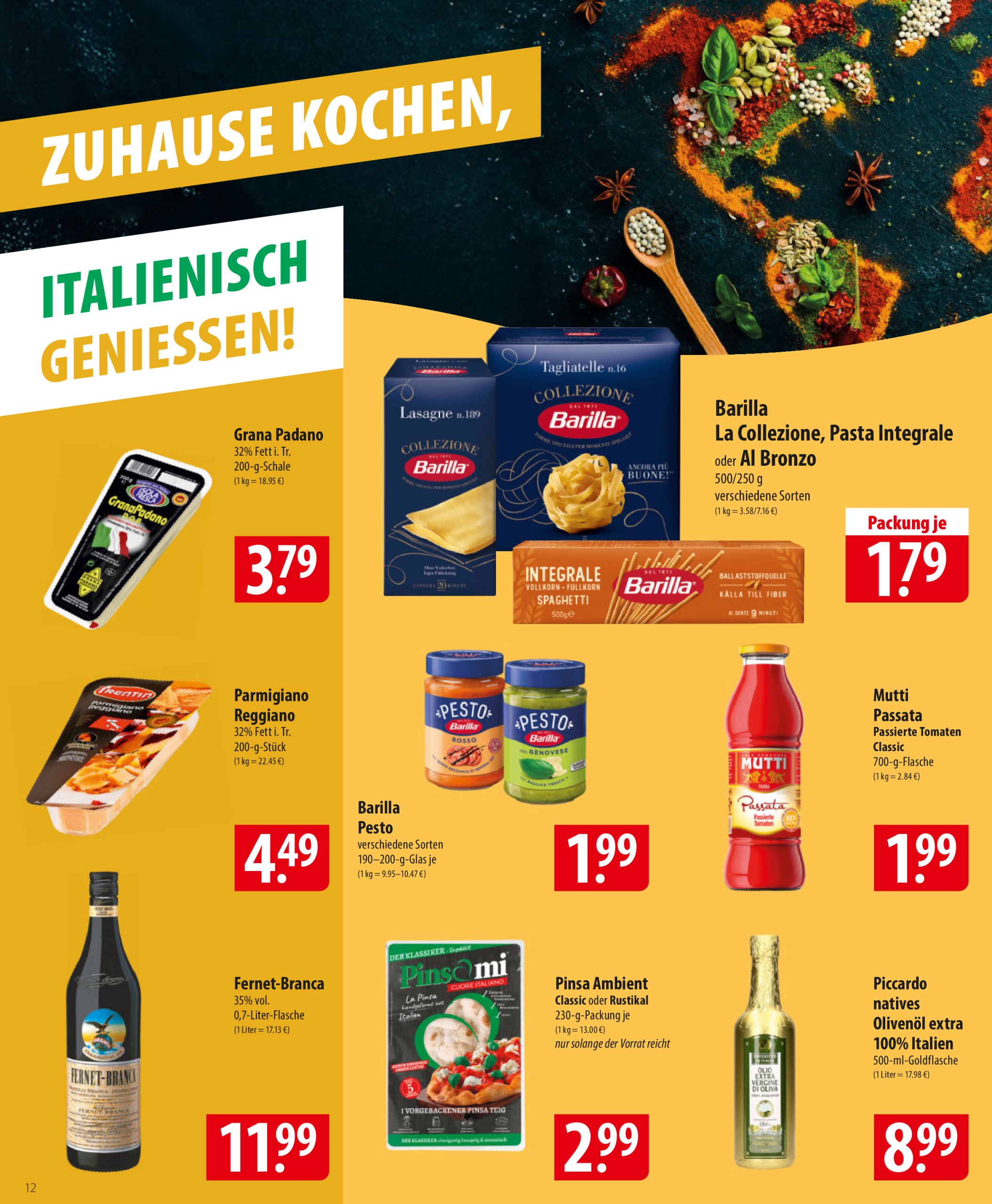 famila-nordost - Famila Nordost-Prospekt gültig vom 21.07. bis 26.07. - page: 12