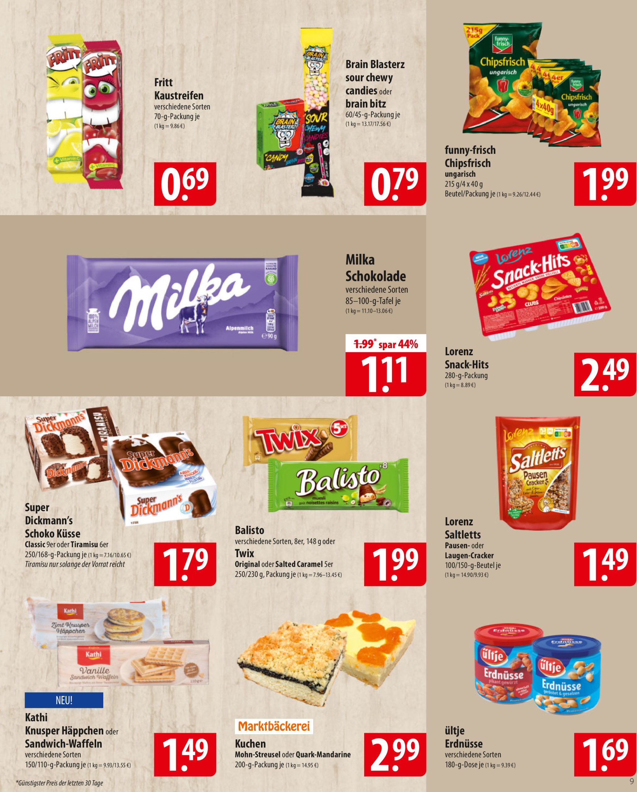 famila-nordost - Famila Nordost-Prospekt gültig vom 21.07. bis 26.07. - page: 9