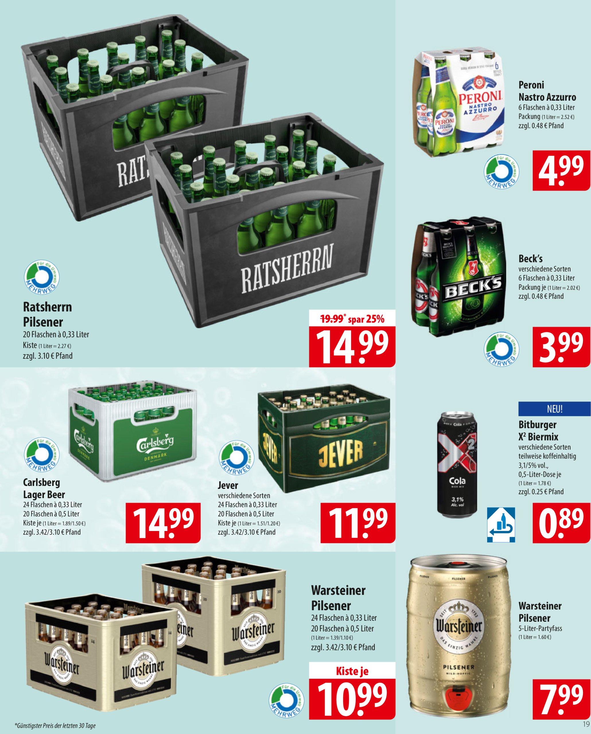 famila-nordost - Famila Nordost-Prospekt gültig vom 21.07. bis 26.07. - page: 19