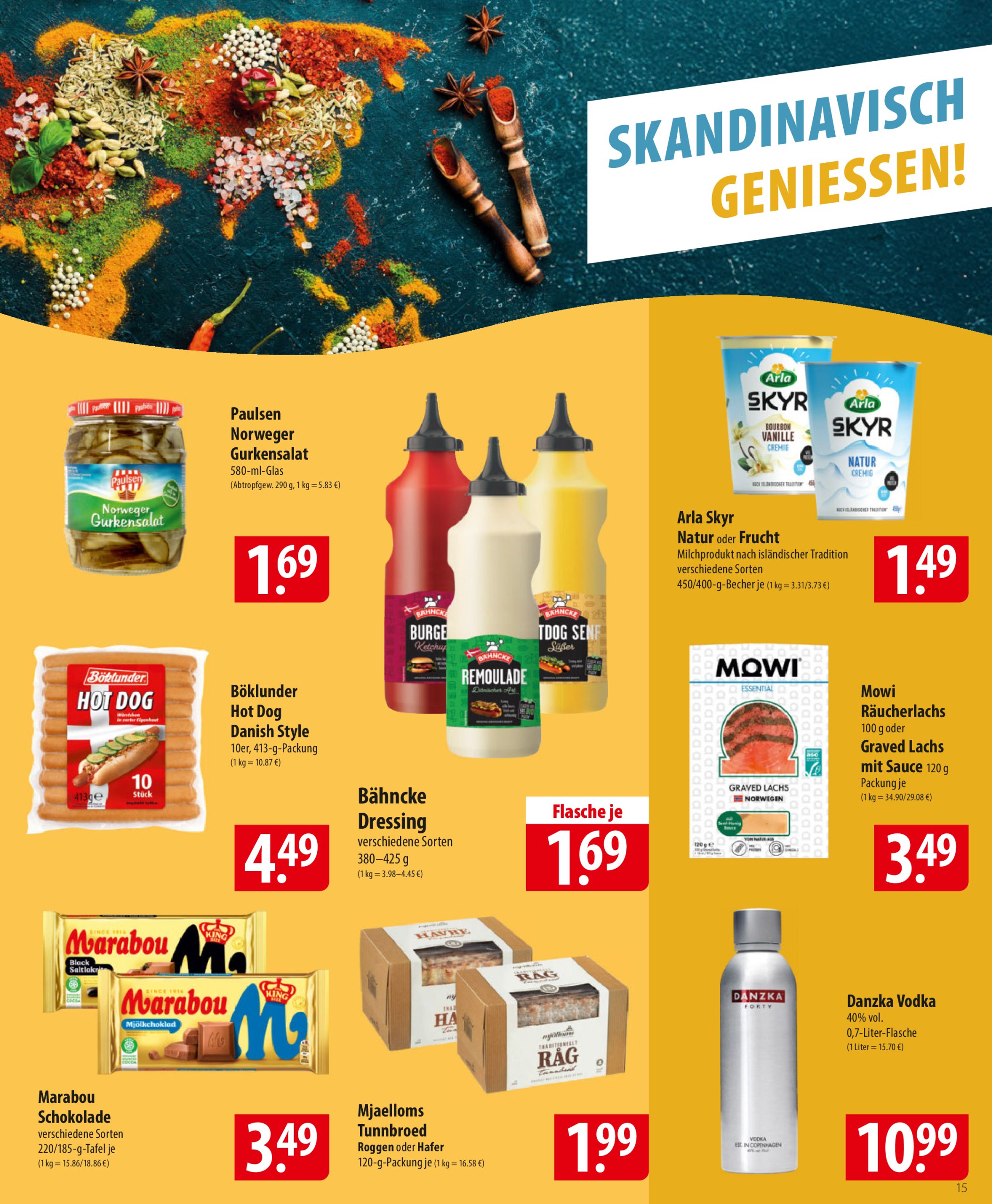 famila-nordost - Famila Nordost-Prospekt gültig vom 21.07. bis 26.07. - page: 15