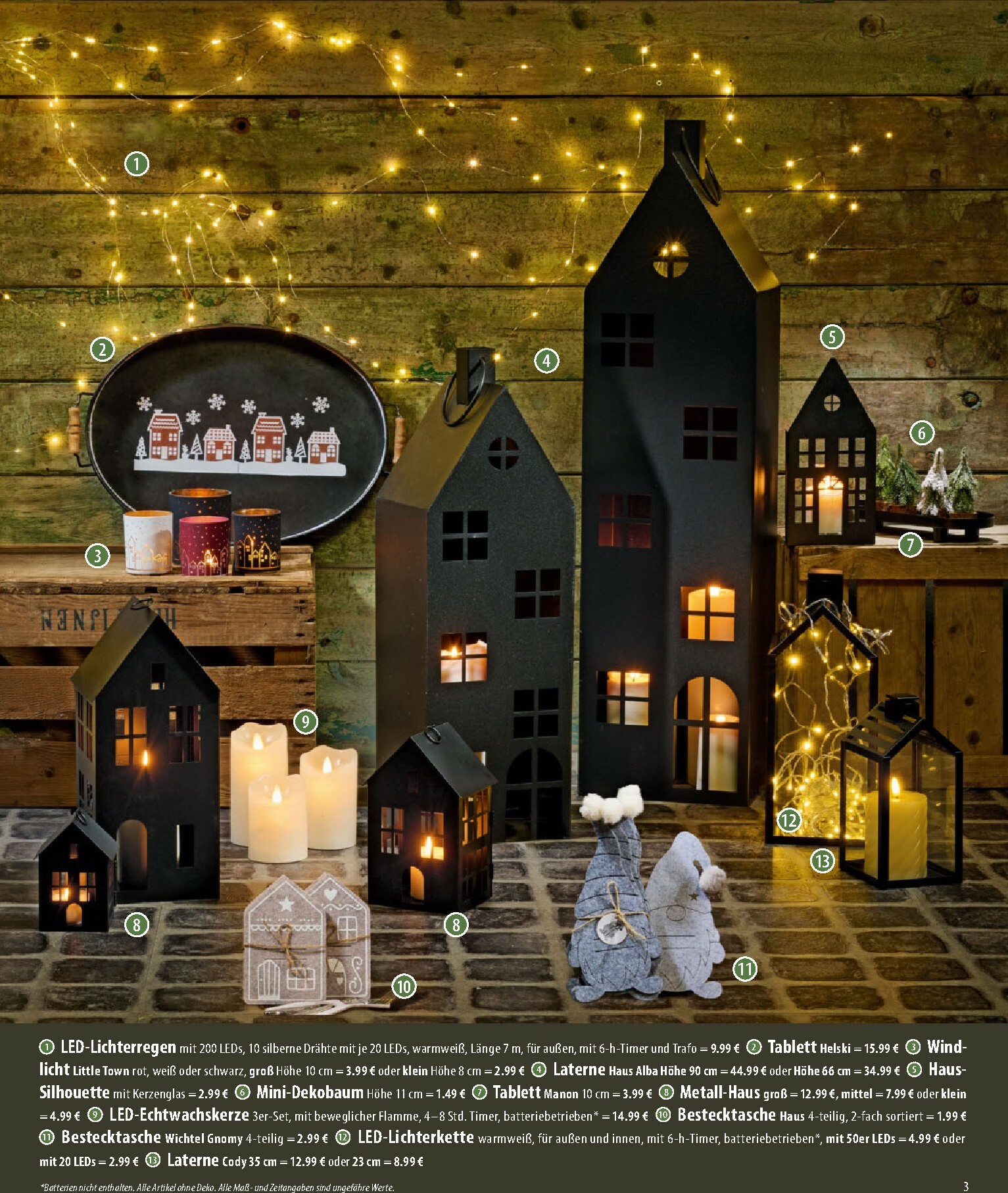 famila-nordost - Famila Nordost - Draussen kalt, drinnen gemütlich-Prospekt gültig vom 20.10. bis 01.11. - page: 3