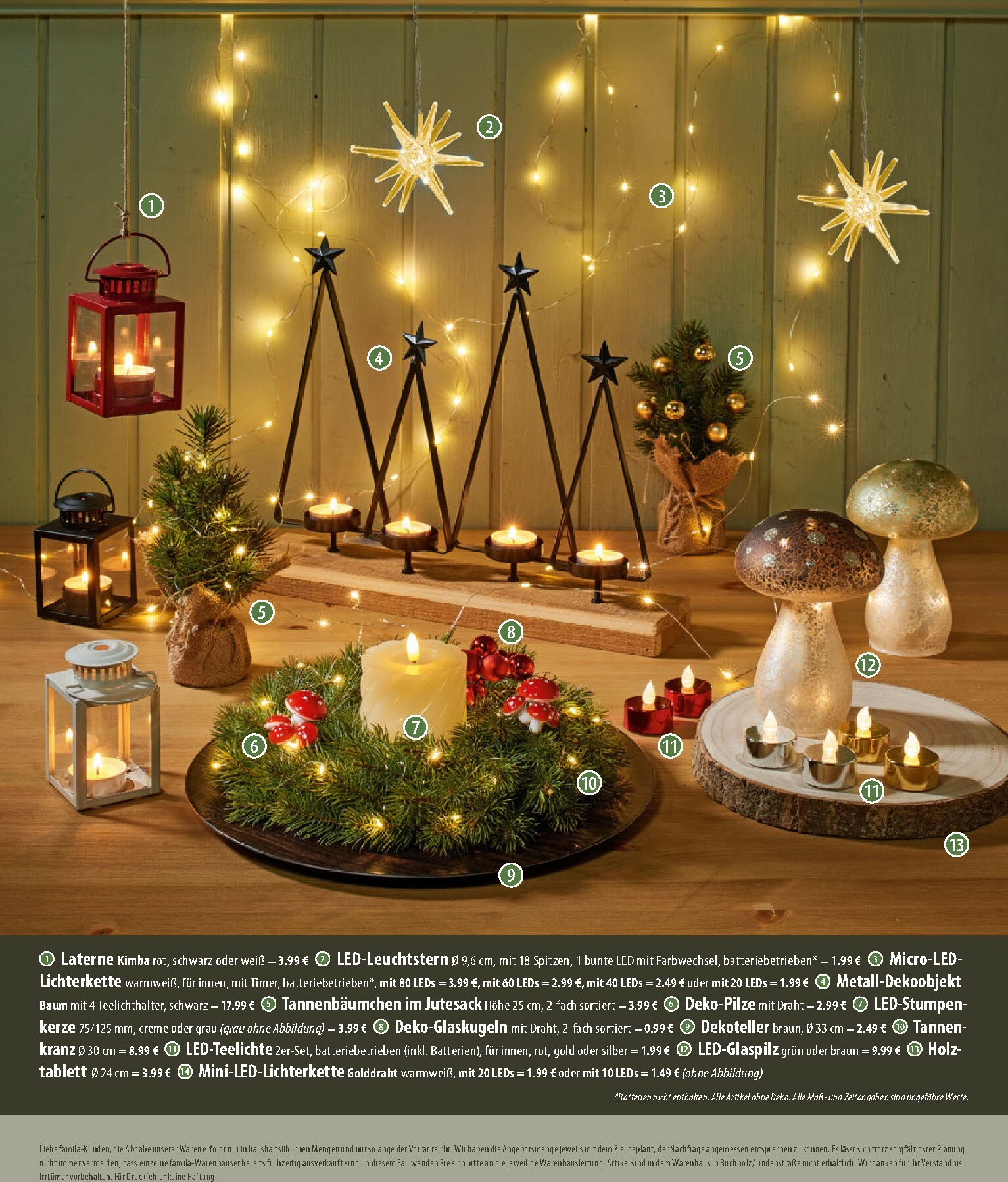 famila-nordost - Famila Nordost - Draussen kalt, drinnen gemütlich-Prospekt gültig vom 20.10. bis 01.11. - page: 8