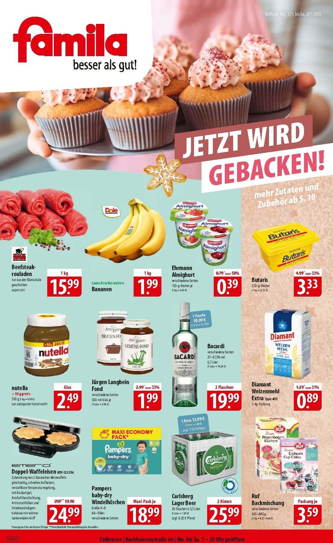 famila-nordost - Famila Nordost-Prospekt gültig vom 03.11. bis 08.11.