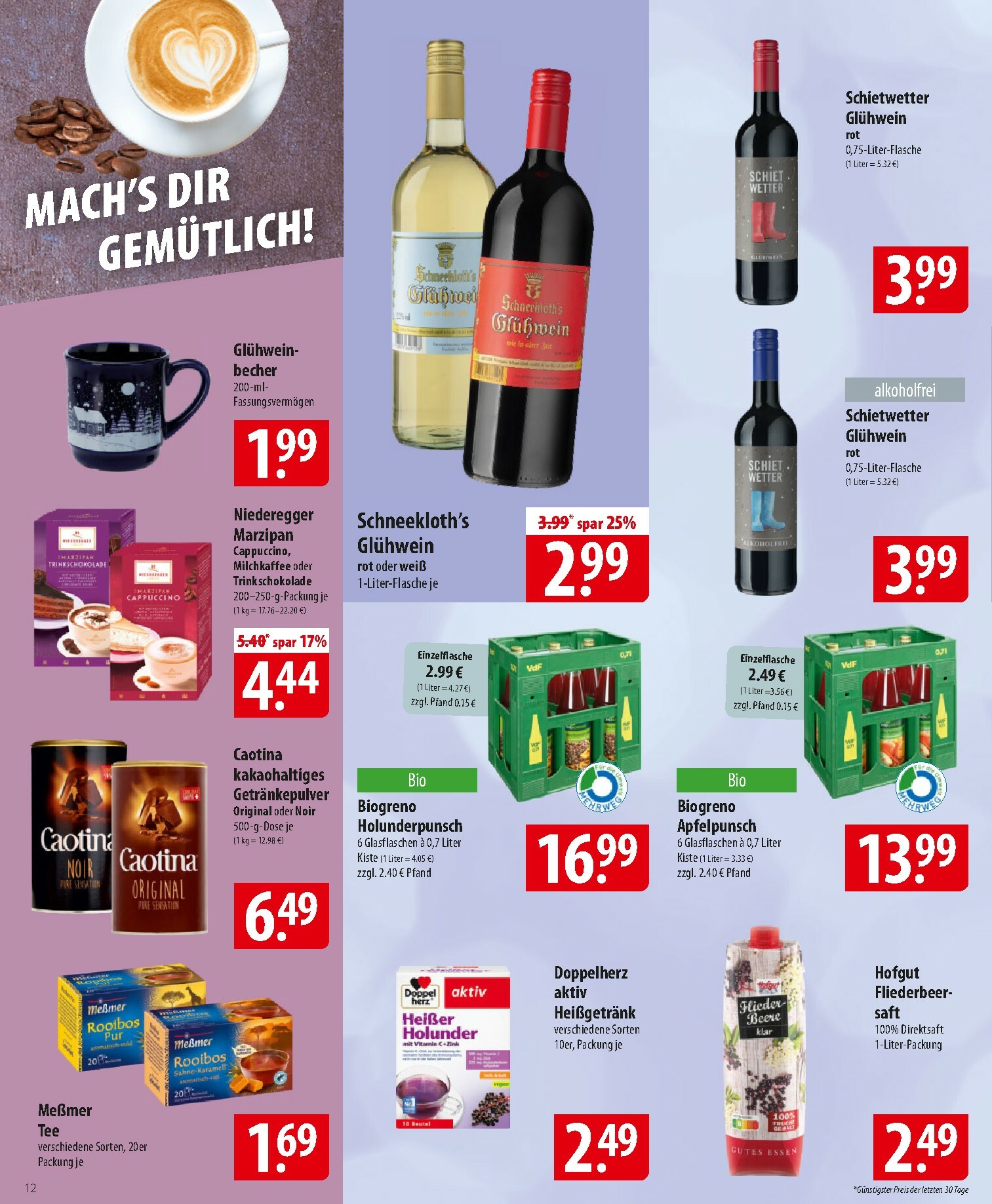 famila-nordost - Famila Nordost-Prospekt gültig vom 10.11. bis 15.11. - page: 12