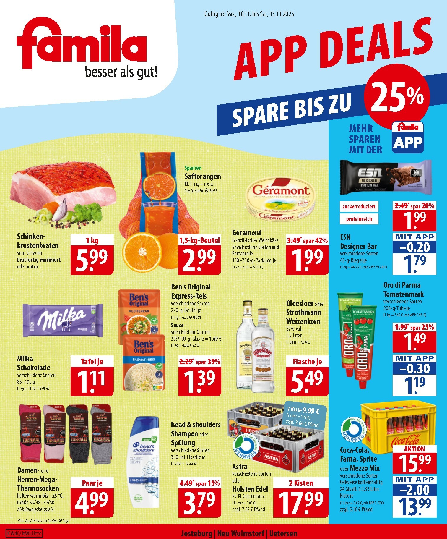 famila-nordost - Famila Nordost-Prospekt gültig vom 10.11. bis 15.11.