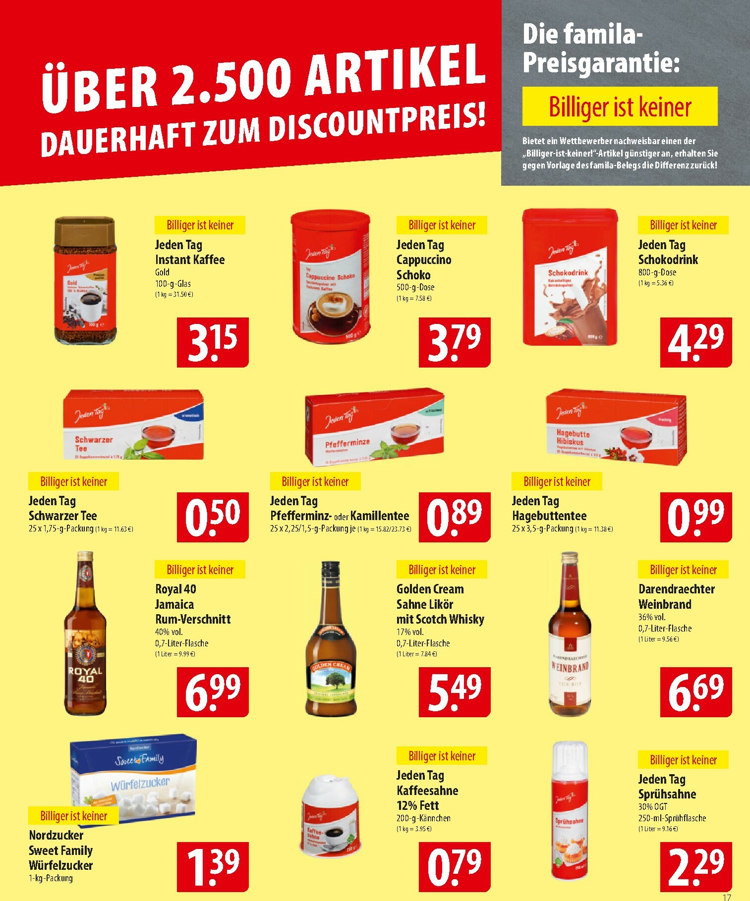 famila-nordost - Famila Nordost-Prospekt gültig vom 17.11. bis 22.11. - page: 17