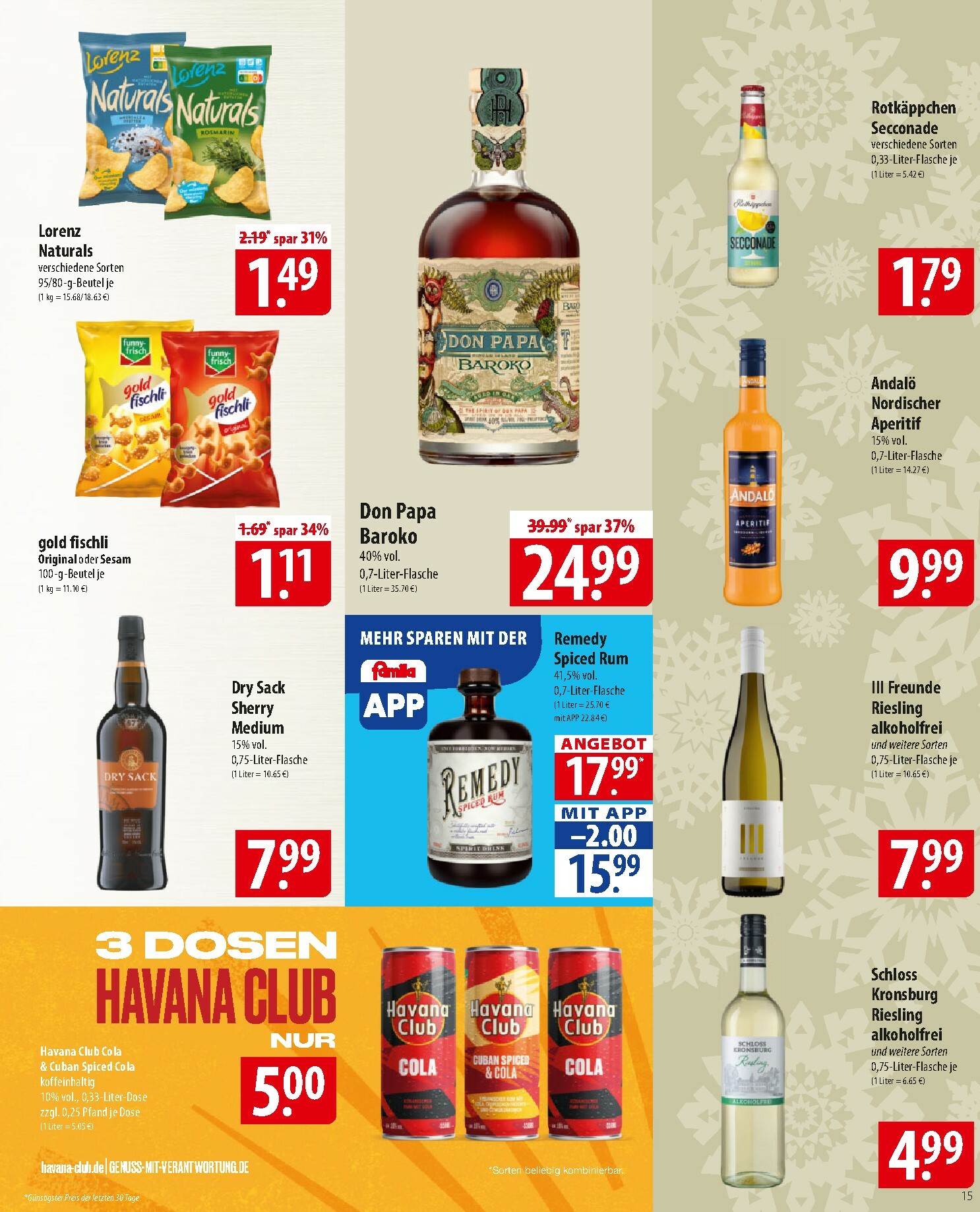 famila-nordost - Famila Nordost-Prospekt gültig vom 01.12. bis 06.12. - page: 15