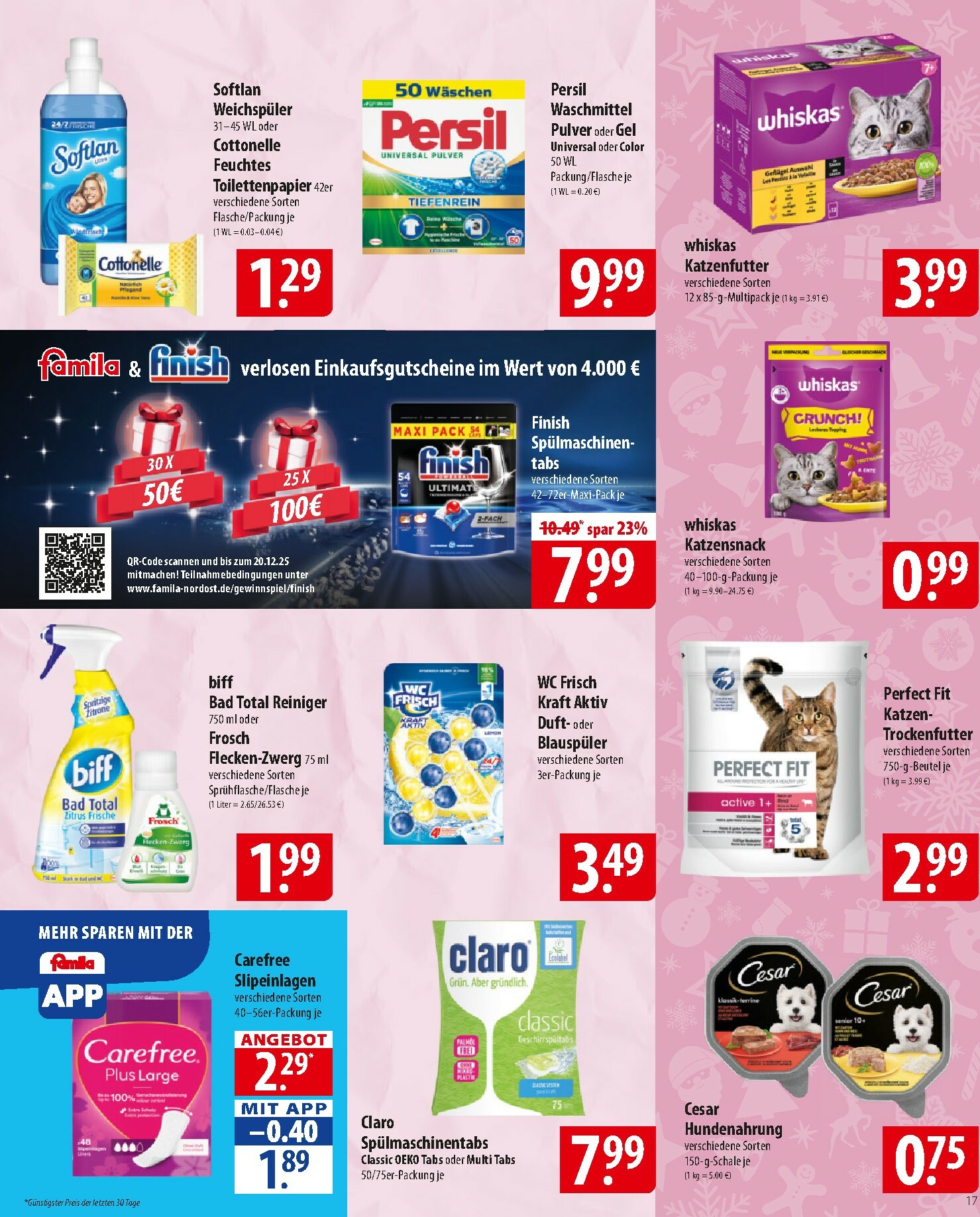 famila-nordost - Famila Nordost-Prospekt gültig vom 08.12. bis 13.12. - page: 17