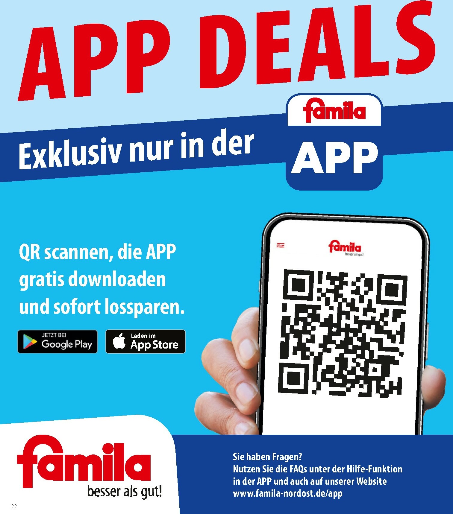 famila-nordost - Famila Nordost-Prospekt gültig vom 15.12. bis 20.12. - page: 22