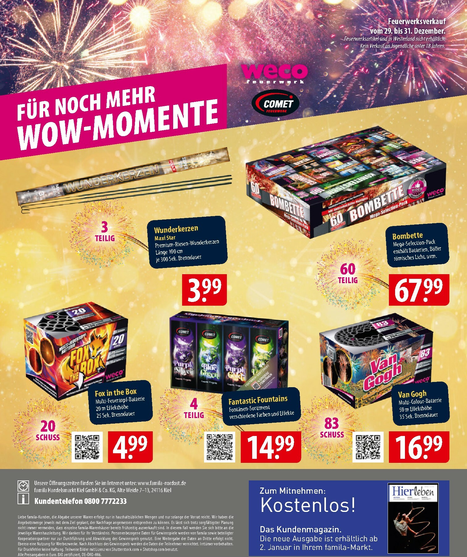 famila-nordost - Famila Nordost-Prospekt gültig vom 29.12. bis 03.01. - page: 29