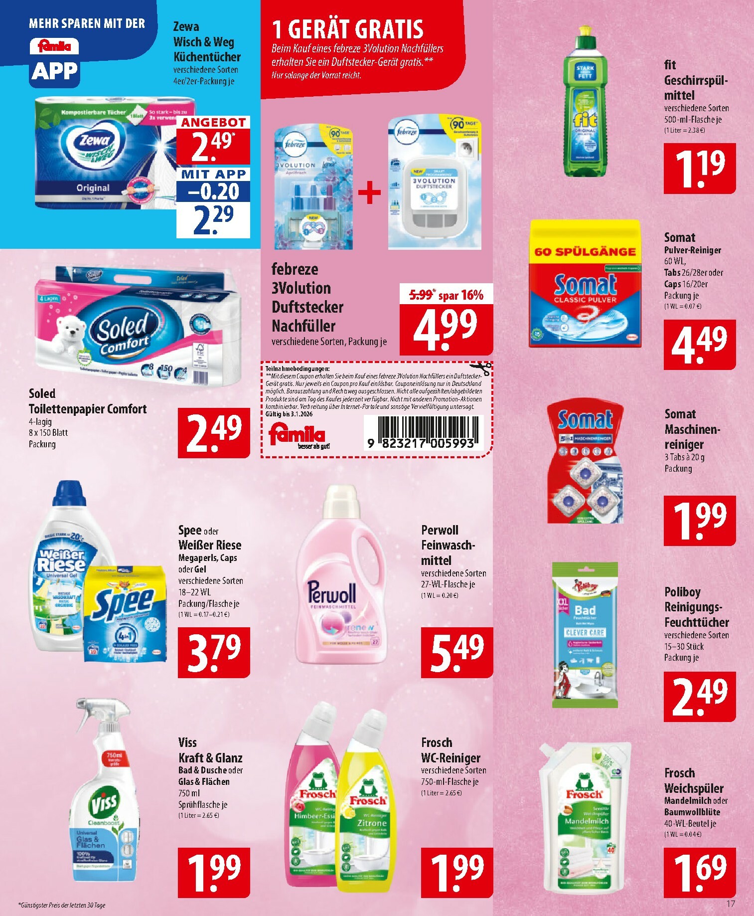 famila-nordost - Famila Nordost-Prospekt gültig vom 29.12. bis 03.01. - page: 18