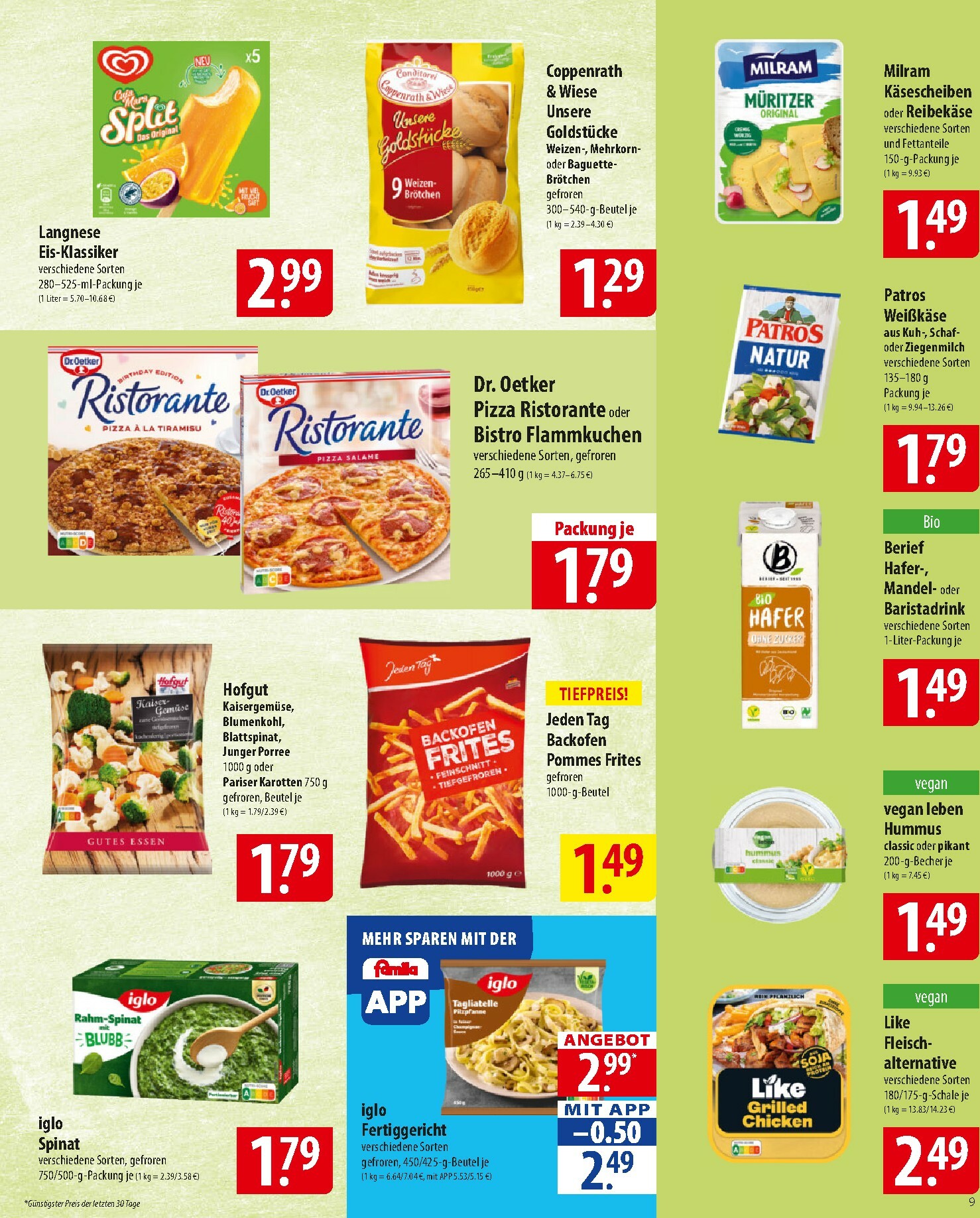 famila-nordost - Famila Nordost-Prospekt gültig vom 19.01. bis 24.01. - page: 9