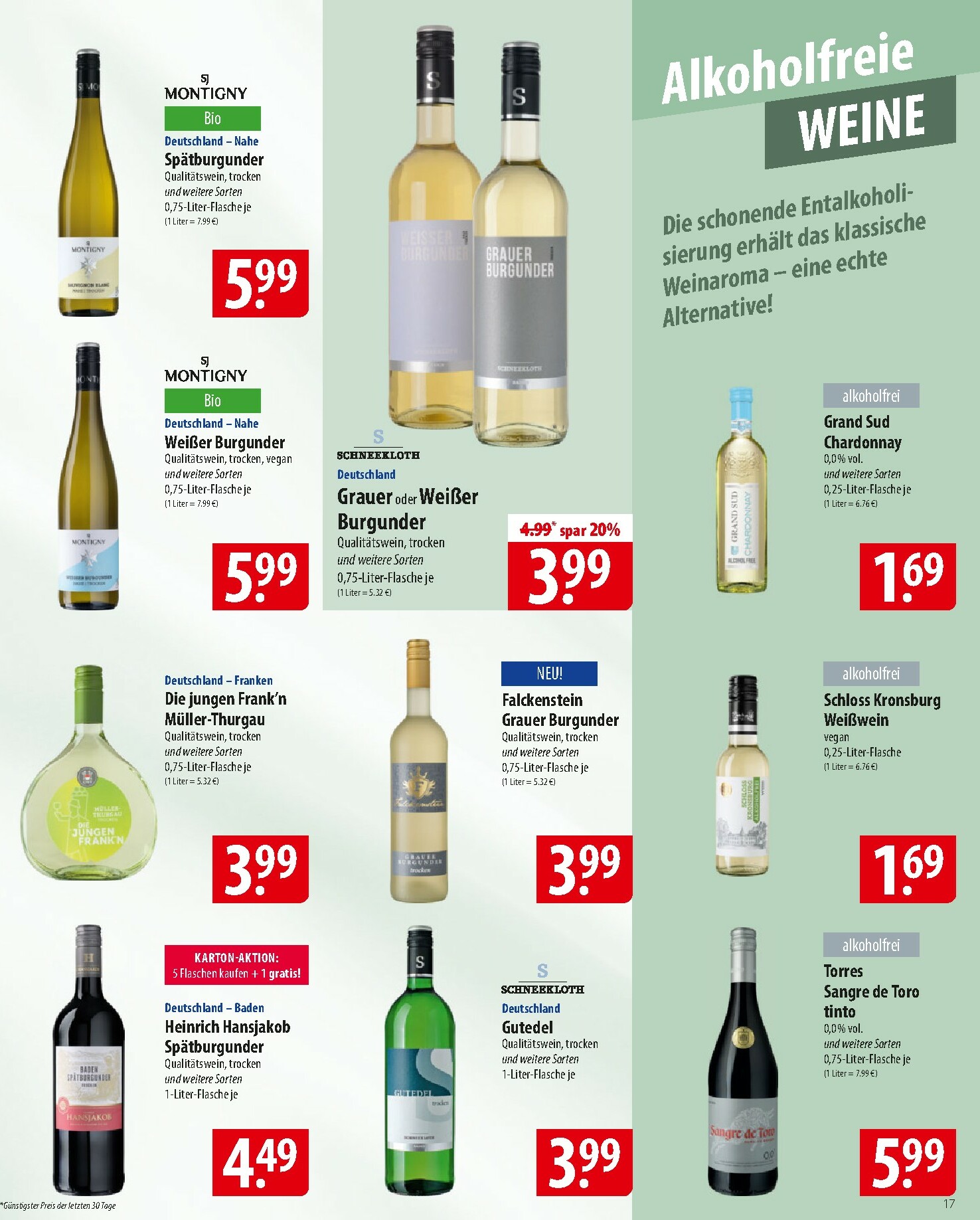 famila-nordost - Famila Nordost-Prospekt gültig vom 19.01. bis 24.01. - page: 17