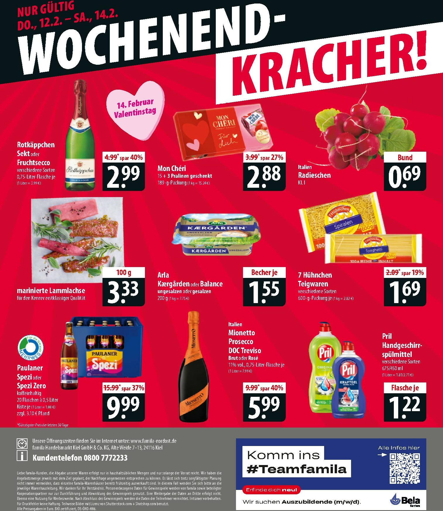 famila-nordost - Famila Nordost-Prospekt gültig vom 09.02.2026 bis 14.02.2026 - page: 28