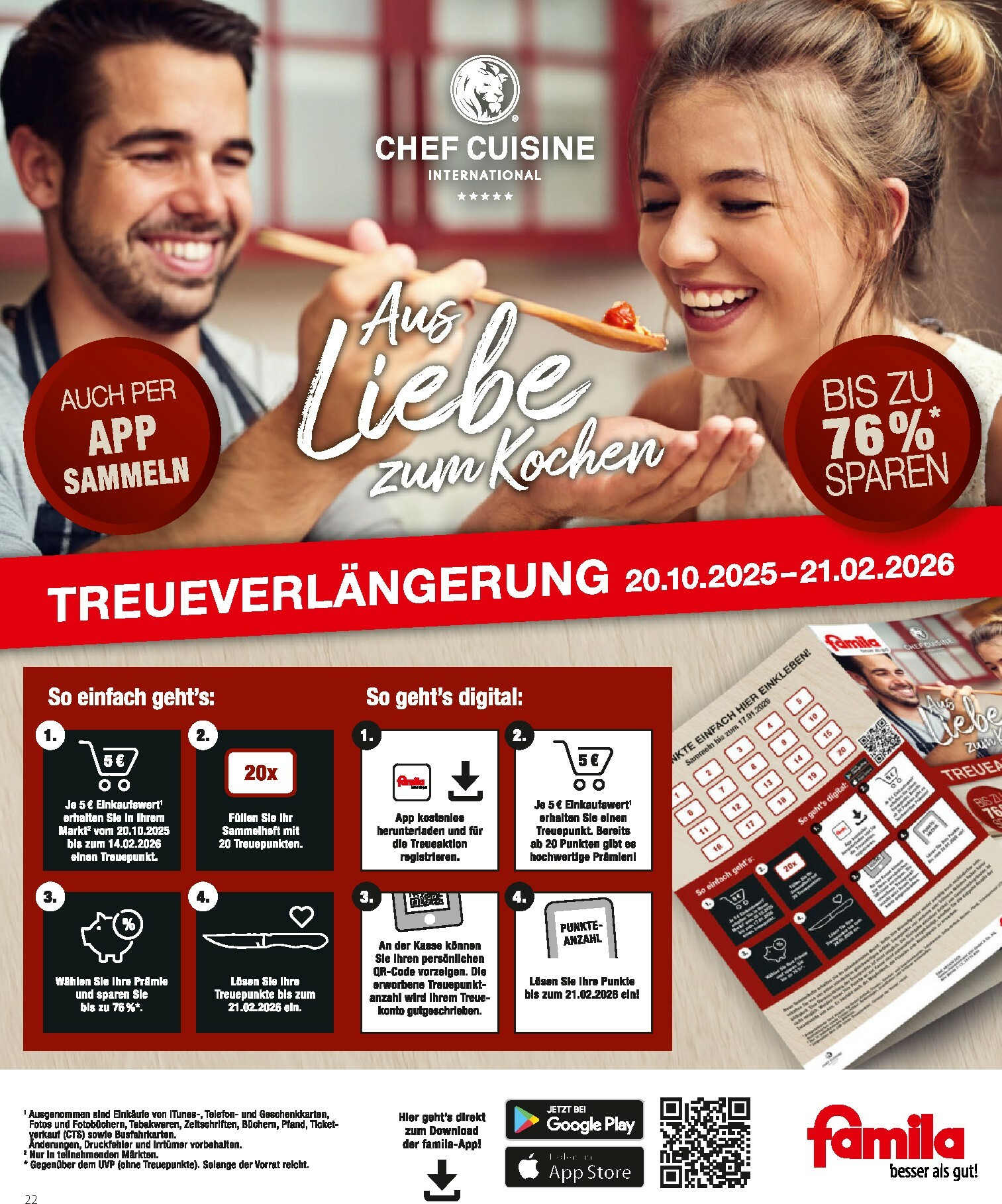 famila-nordost - Famila Nordost-Prospekt gültig vom 16.02.2026 bis 21.02.2026 - page: 22