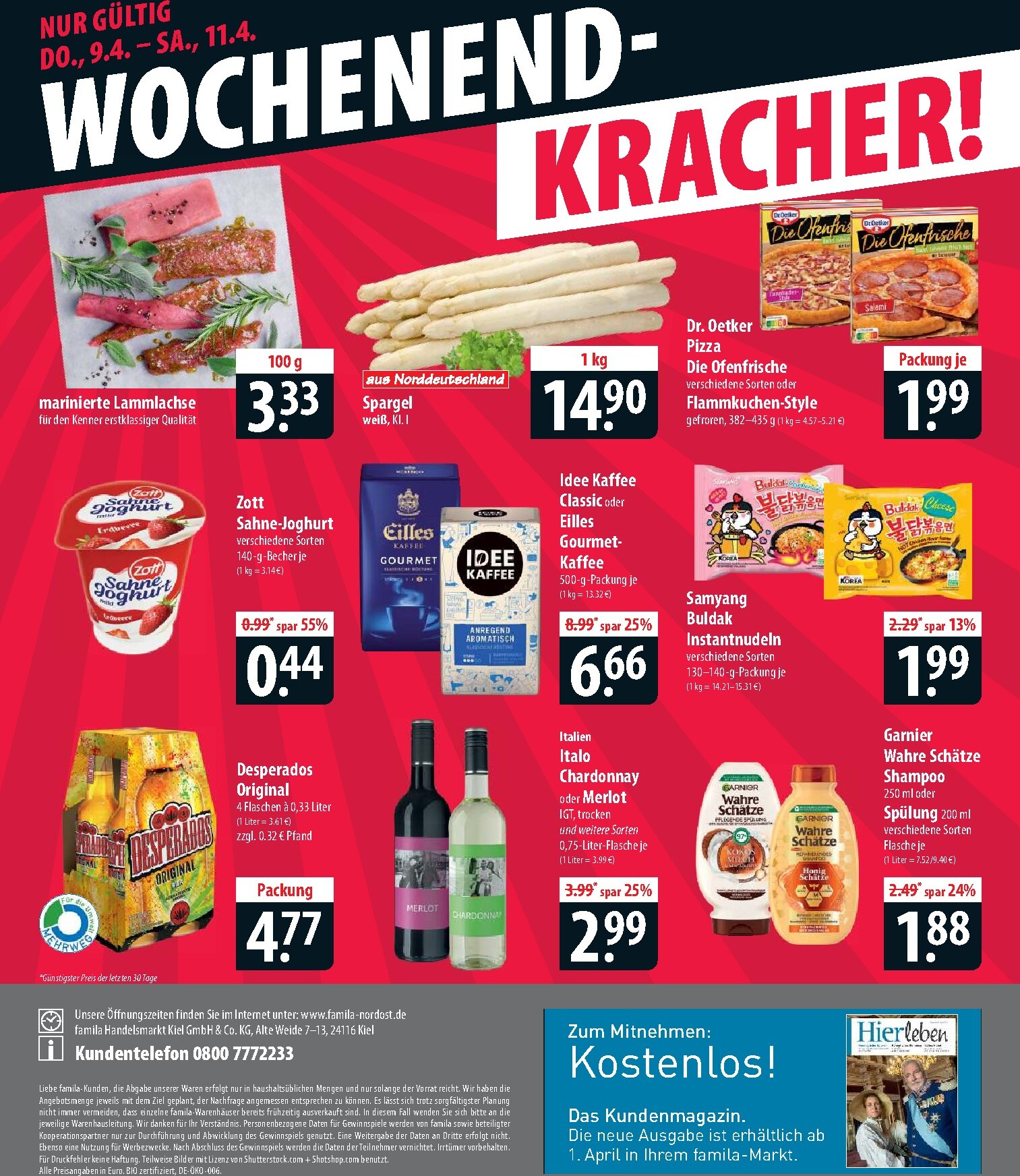 famila-nordost - Famila Nordost-Prospekt gültig vom 07.04.2026 bis 11.04.2026 - page: 28