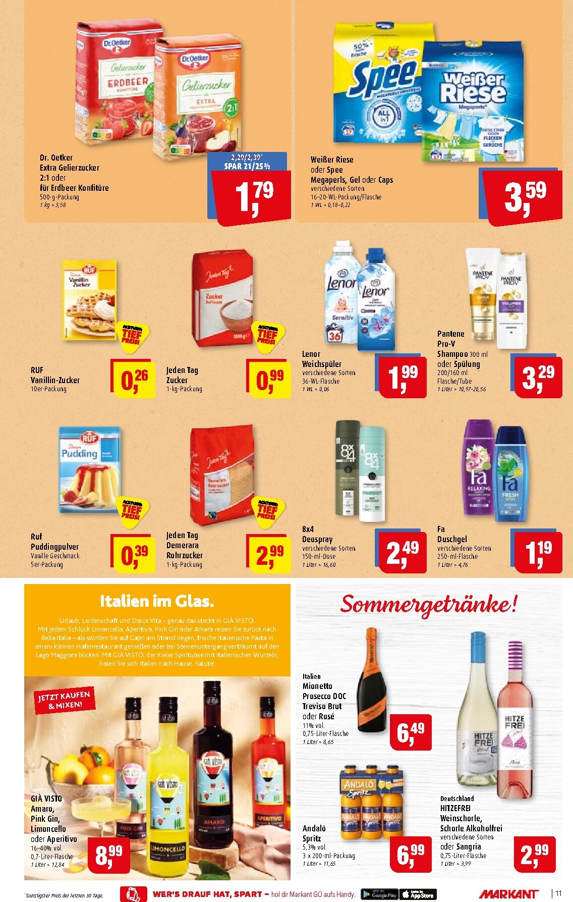markant-freu-dich-drauf - Markant Freu Dich Drauf Prospekt nächste Woche – von Montag 22.06.2026 bis Samstag 27.06.2026 - page: 11