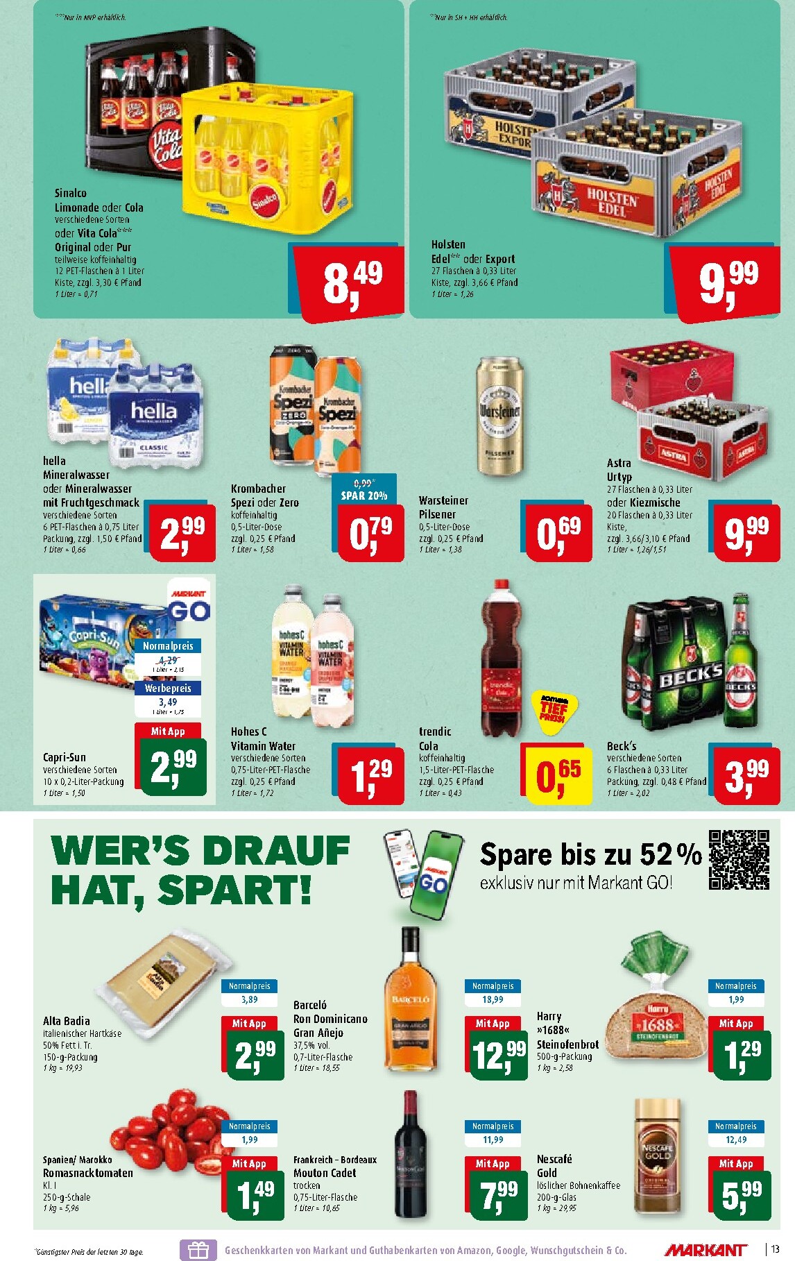 markant-freu-dich-drauf - Markant Freu Dich Drauf Prospekt nächste Woche – von Montag 07.09.2026 bis Samstag 12.09.2026 - page: 13