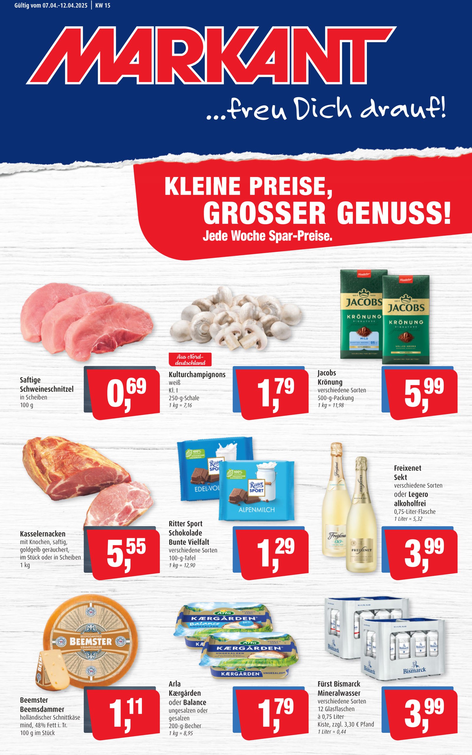 markant-freu-dich-drauf - Markant Freu Dich Drauf-Prospekt gültig von 07.04. bis 12.04.