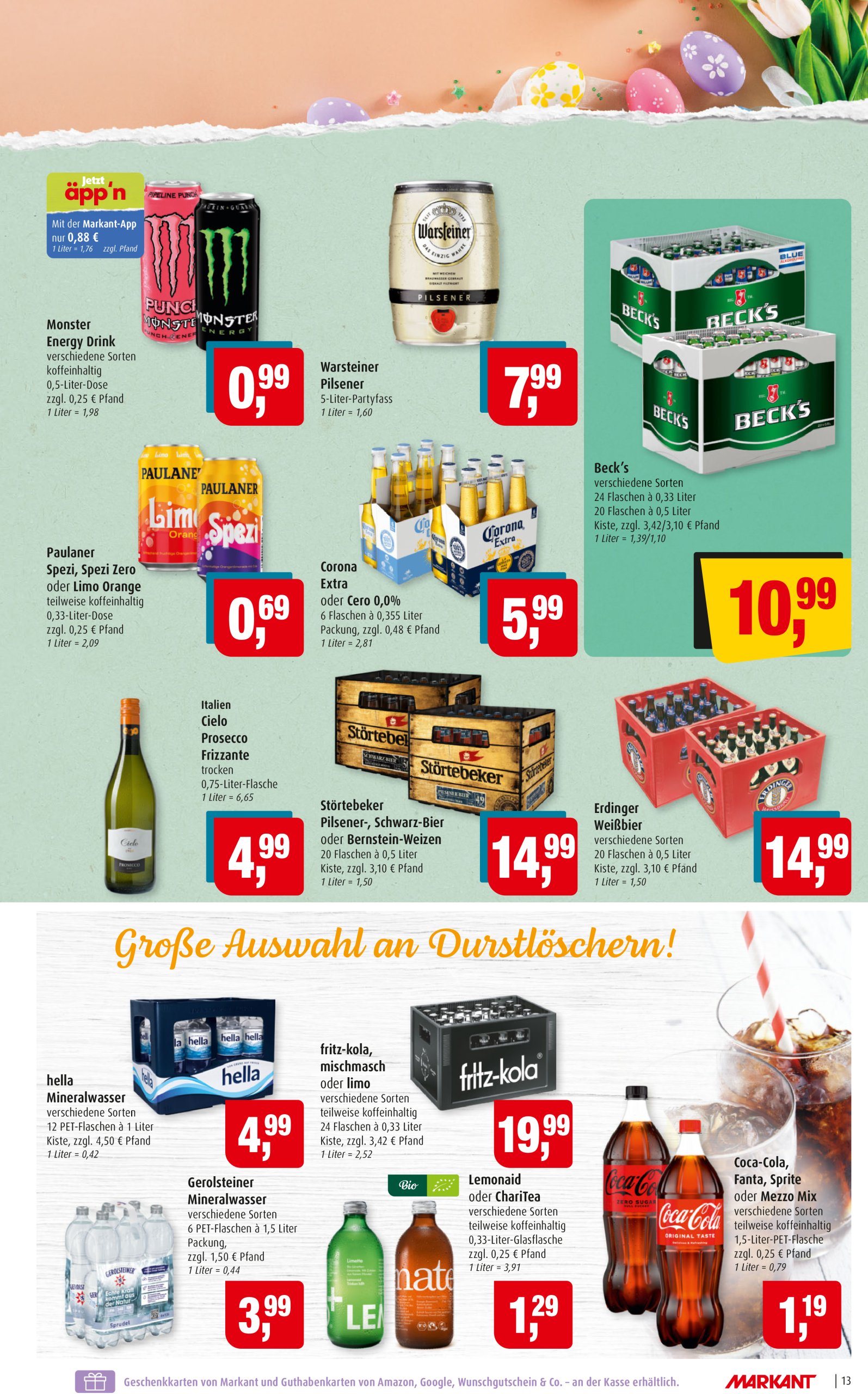 markant-freu-dich-drauf - Markant Freu Dich Drauf-Prospekt gültig von 14.04. bis 19.04. - page: 13