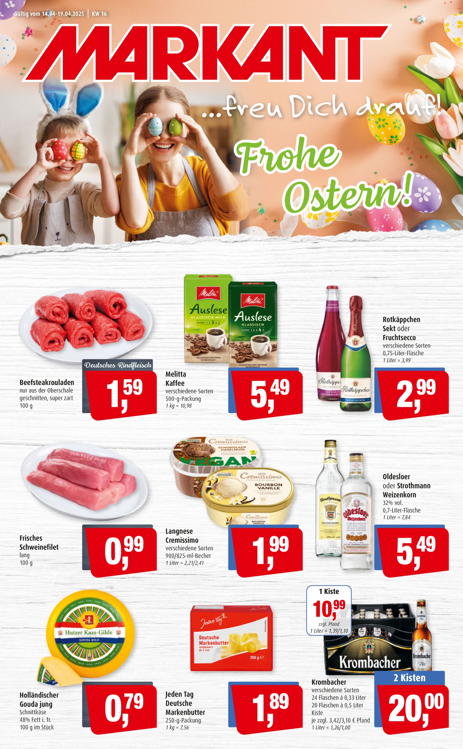 markant-freu-dich-drauf - Markant Freu Dich Drauf-Prospekt gültig von 14.04. bis 19.04.