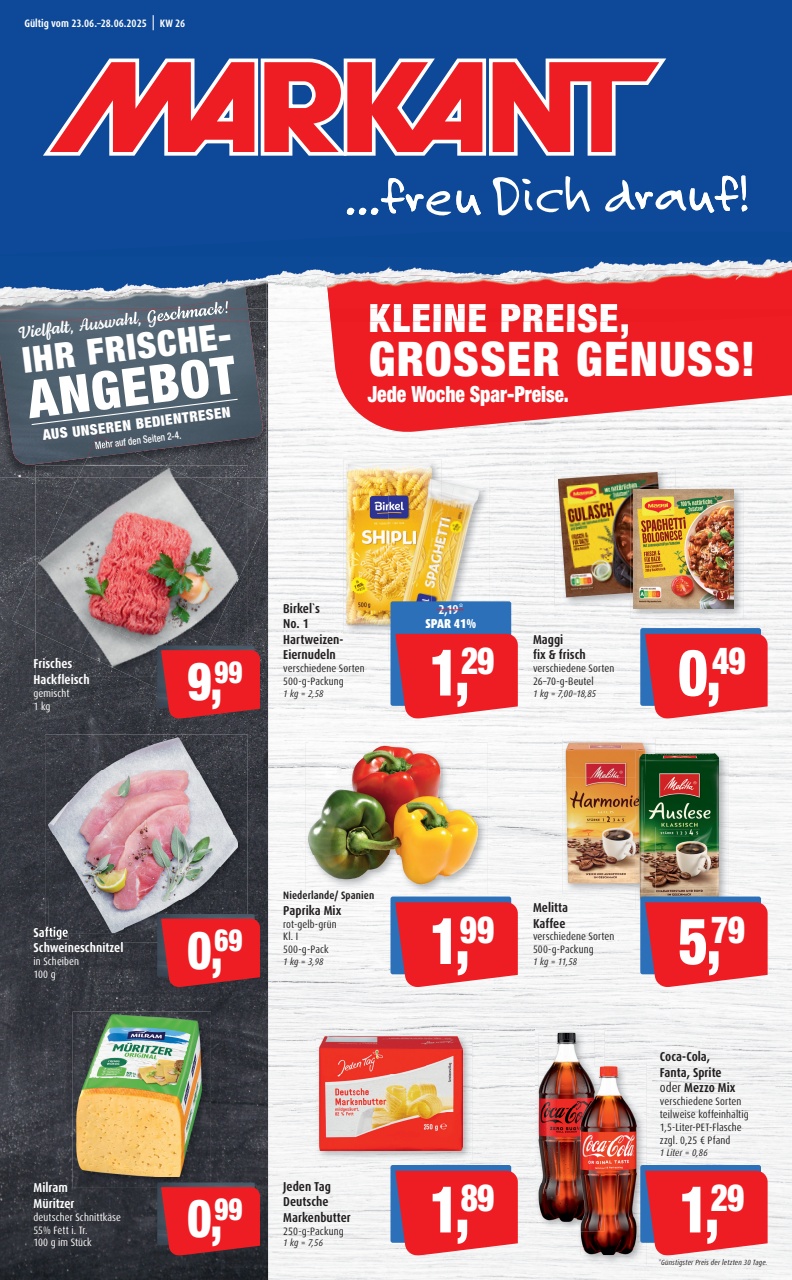markant-freu-dich-drauf - Markant Freu Dich Drauf-Prospekt gültig vom 23.06. bis 28.06.