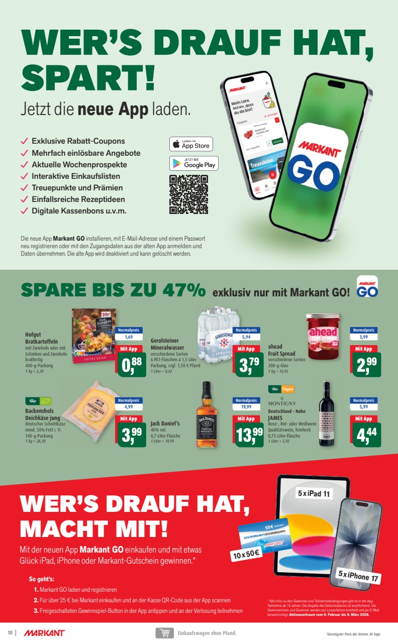 markant-freu-dich-drauf - Markant Freu Dich Drauf-Prospekt gültig vom 09.02.2026 bis 14.02.2026 - page: 10