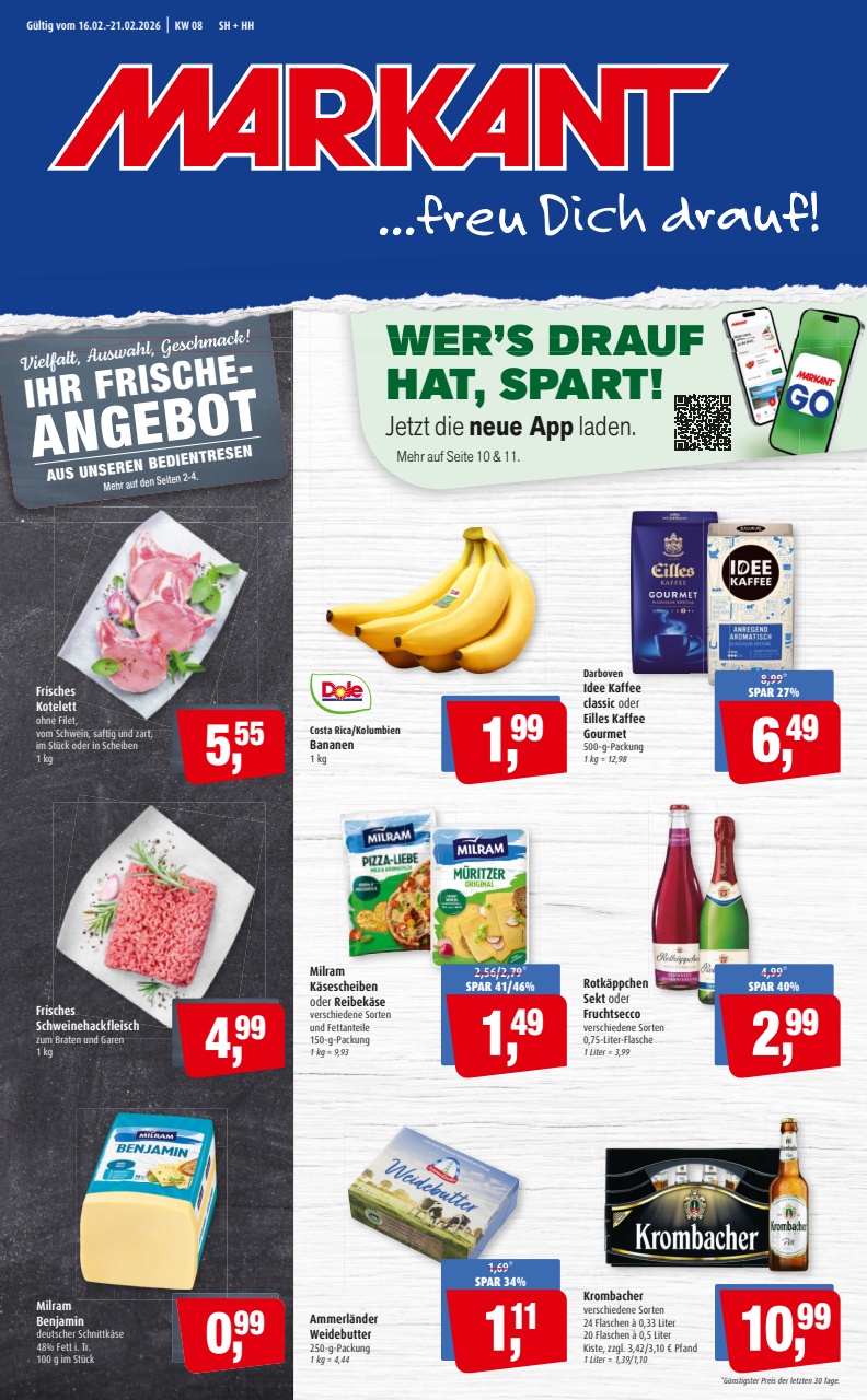 markant-freu-dich-drauf - Markant Freu Dich Drauf-Prospekt gültig vom 16.02.2026 bis 21.02.2026