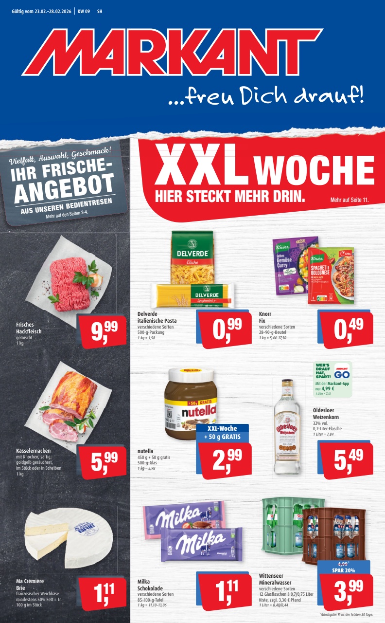 markant-freu-dich-drauf - Markant Freu Dich Drauf-Prospekt gültig vom 23.02.2026 bis 28.02.2026