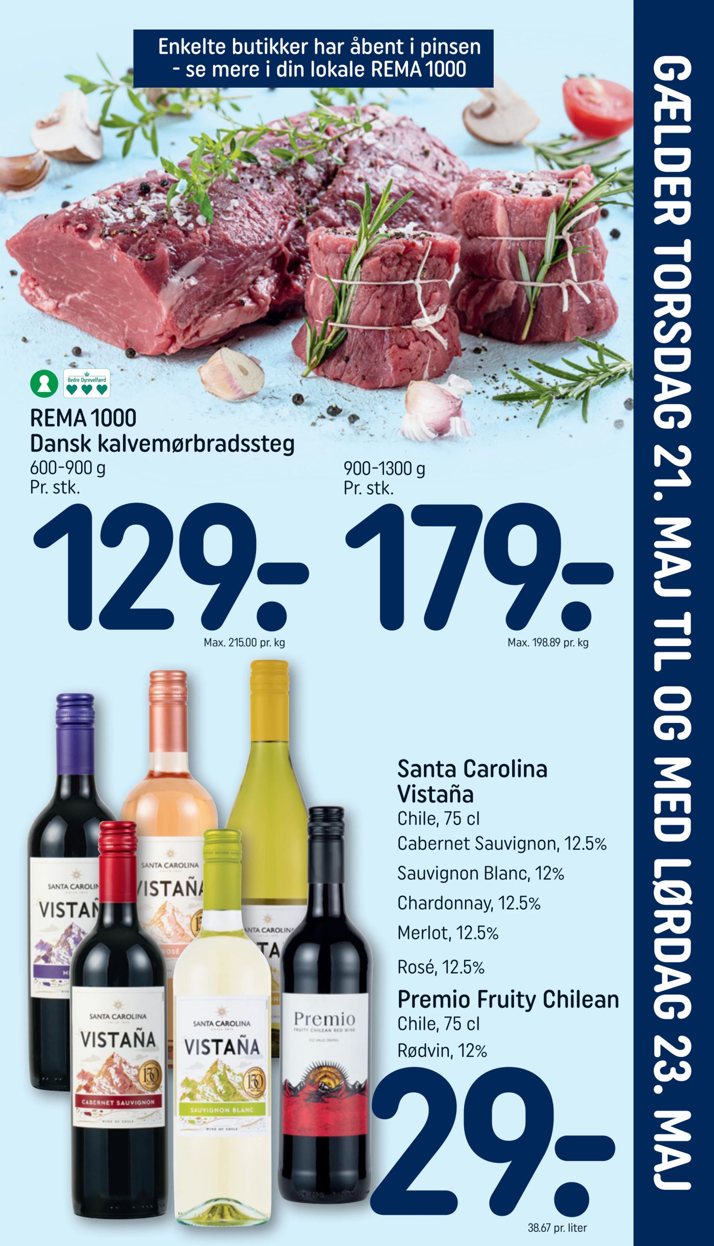 rema-1000 - Ny Rema 1000 - Indstik tilbudsavis fra torsdag, 21.05.2026 til lørdag, 23.05.2026