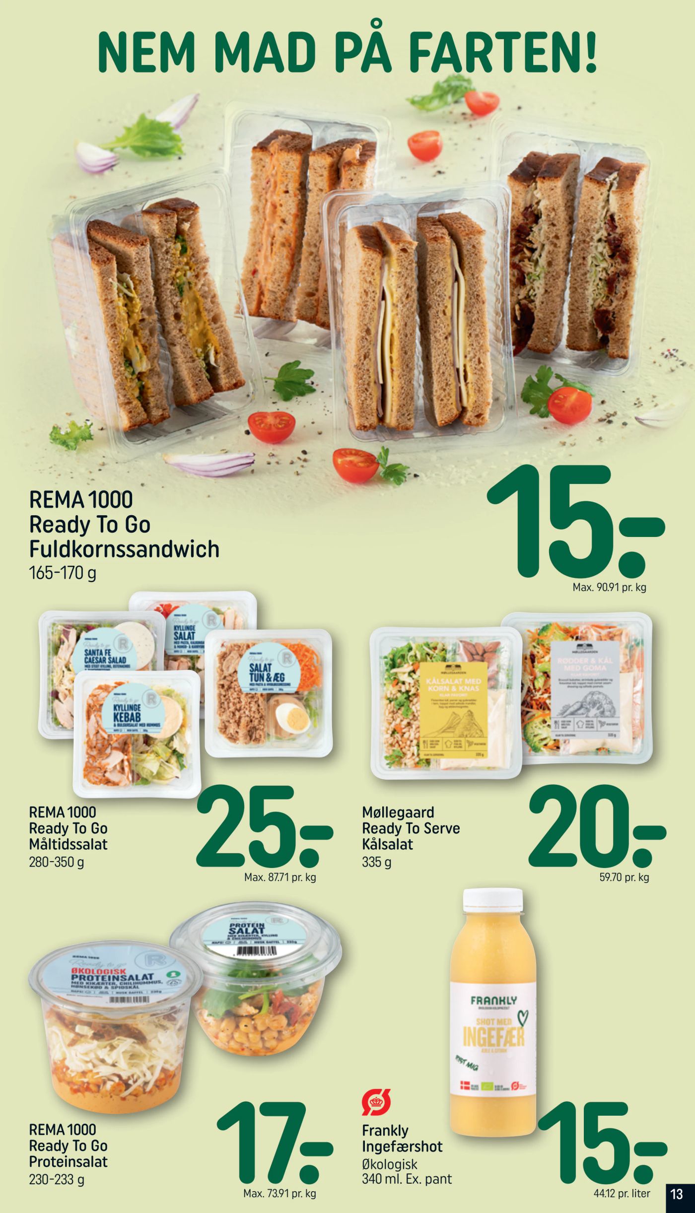 rema-1000 - Rema 1000 tilbudsavis for næste uge fra søndag, 07.06.2026 til lørdag, 13.06.2026 - page: 13