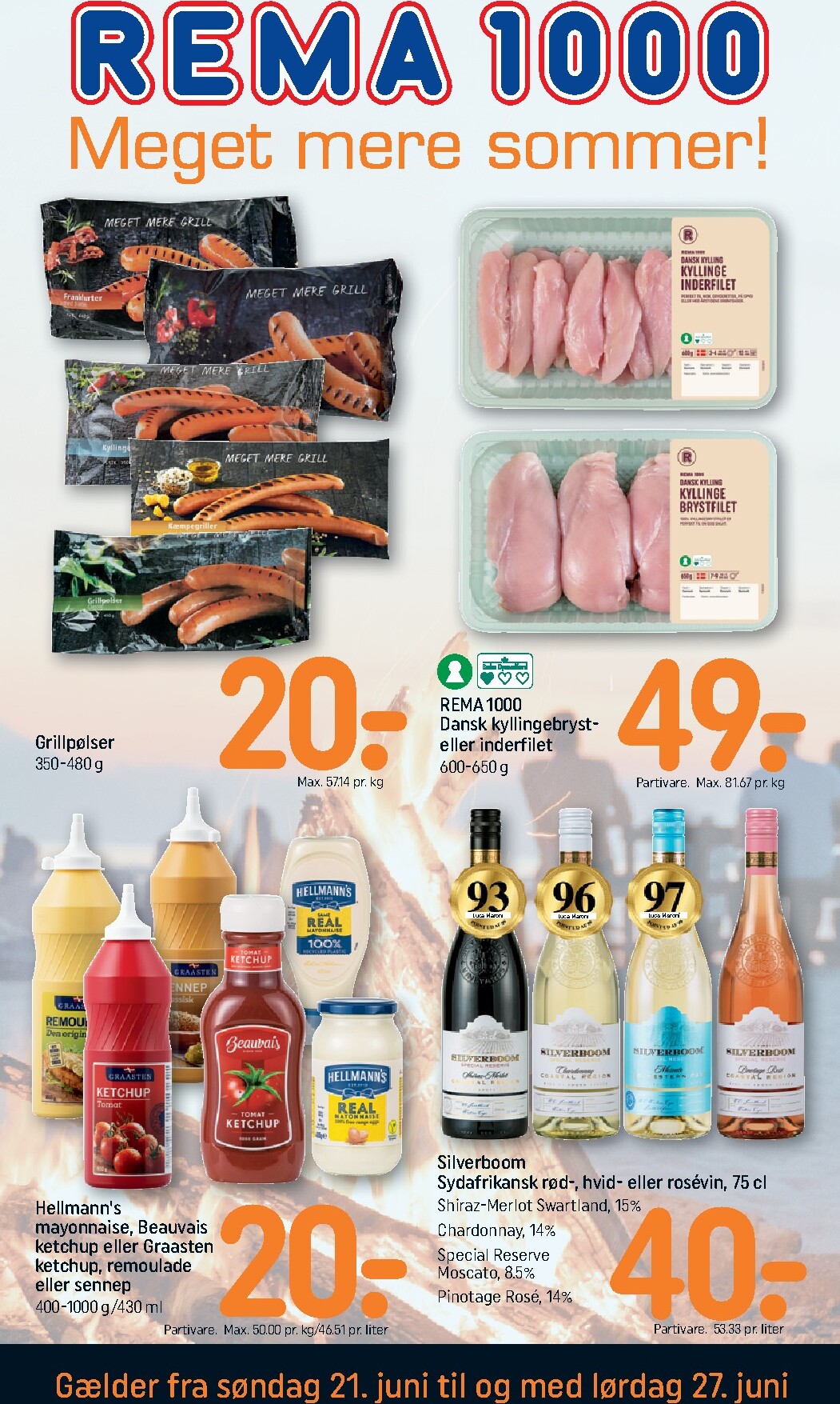 rema-1000 - Rema 1000 tilbudsavis for næste uge fra søndag, 21.06.2026 til lørdag, 27.06.2026 - page: 1