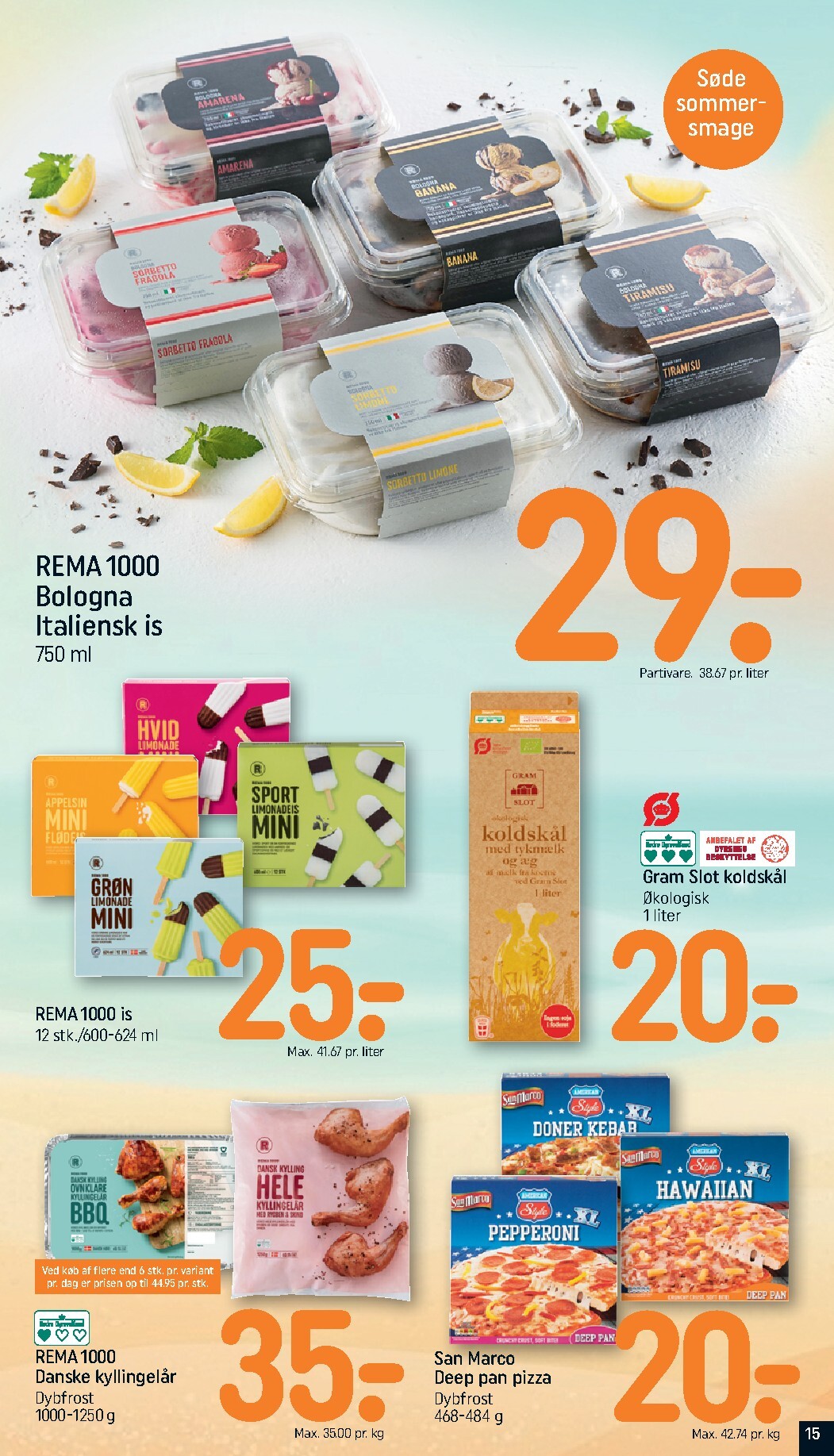 rema-1000 - Aktuel Rema 1000 - Meget mere sommer tilbudsavis fra søndag, 12.07.2026 til lørdag, 18.07.2026 - page: 15