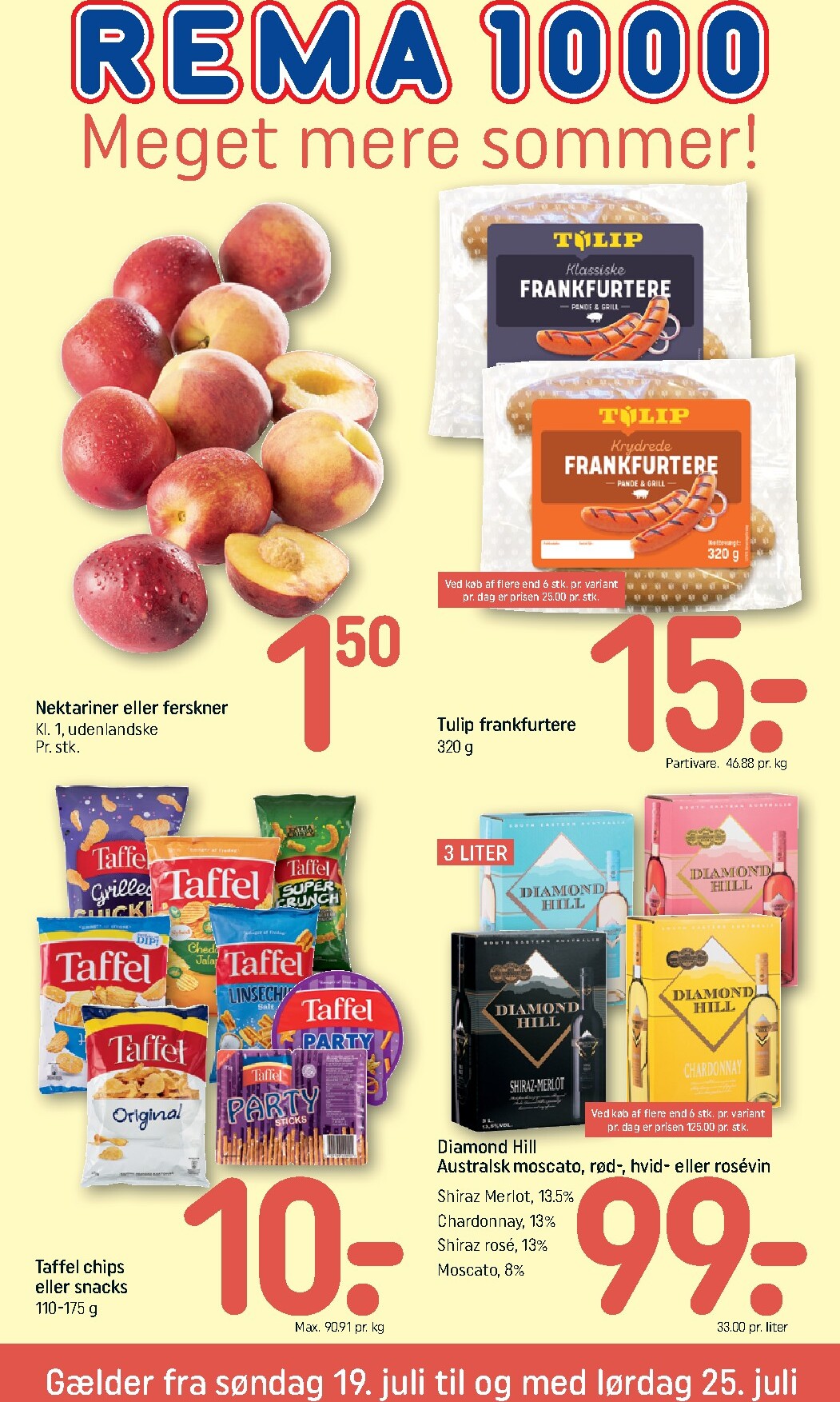 rema-1000 - Rema 1000 tilbudsavis for næste uge fra søndag, 19.07.2026 til lørdag, 25.07.2026