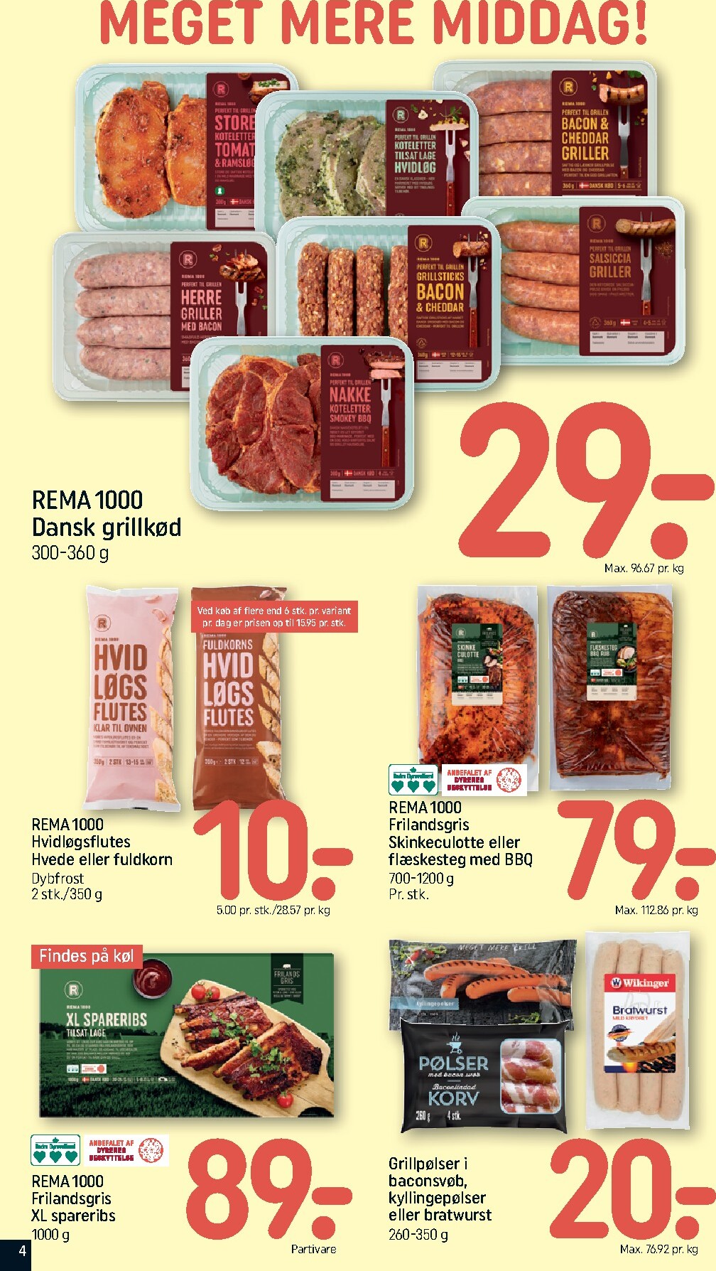rema-1000 - Rema 1000 tilbudsavis for næste uge fra søndag, 19.07.2026 til lørdag, 25.07.2026 - page: 4