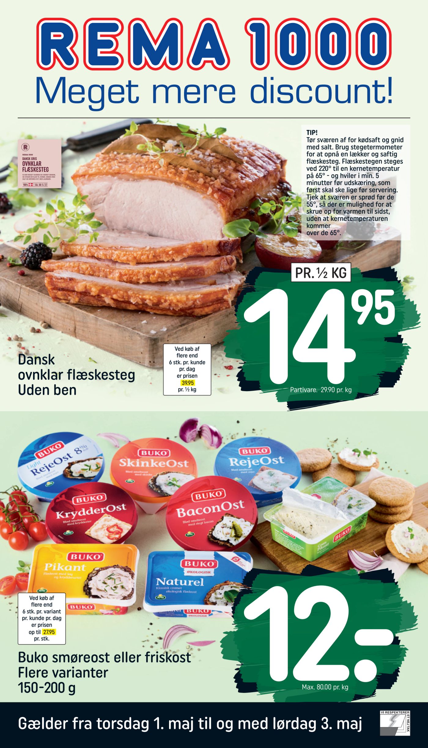 rema-1000 - Rema 1000 - Indstik tilbudsavis gyldig fra 01.05. - 03.05.