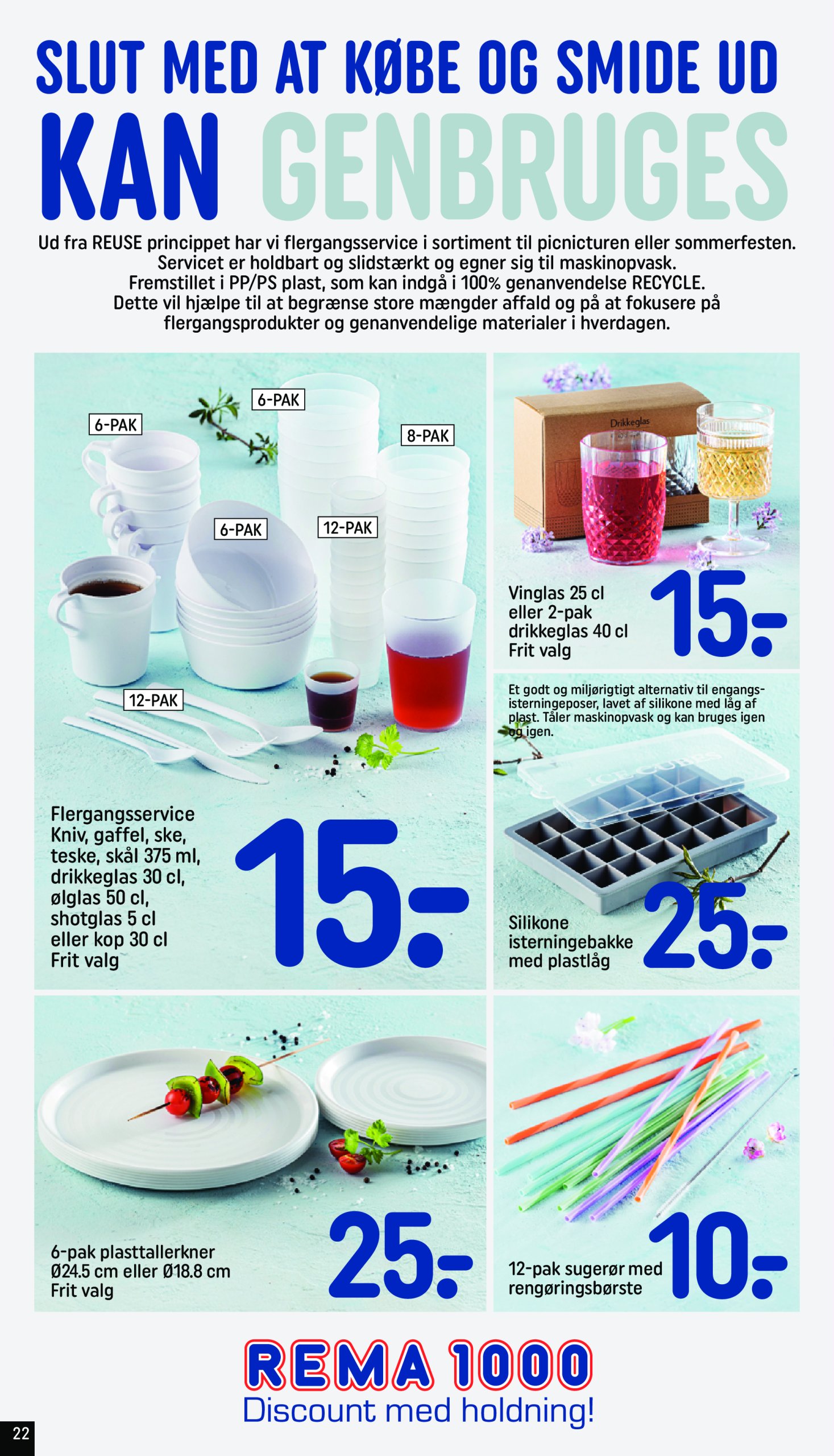 rema-1000 - Rema 1000 tilbudsavis gyldig fra 15.06. til 21.06. - page: 22